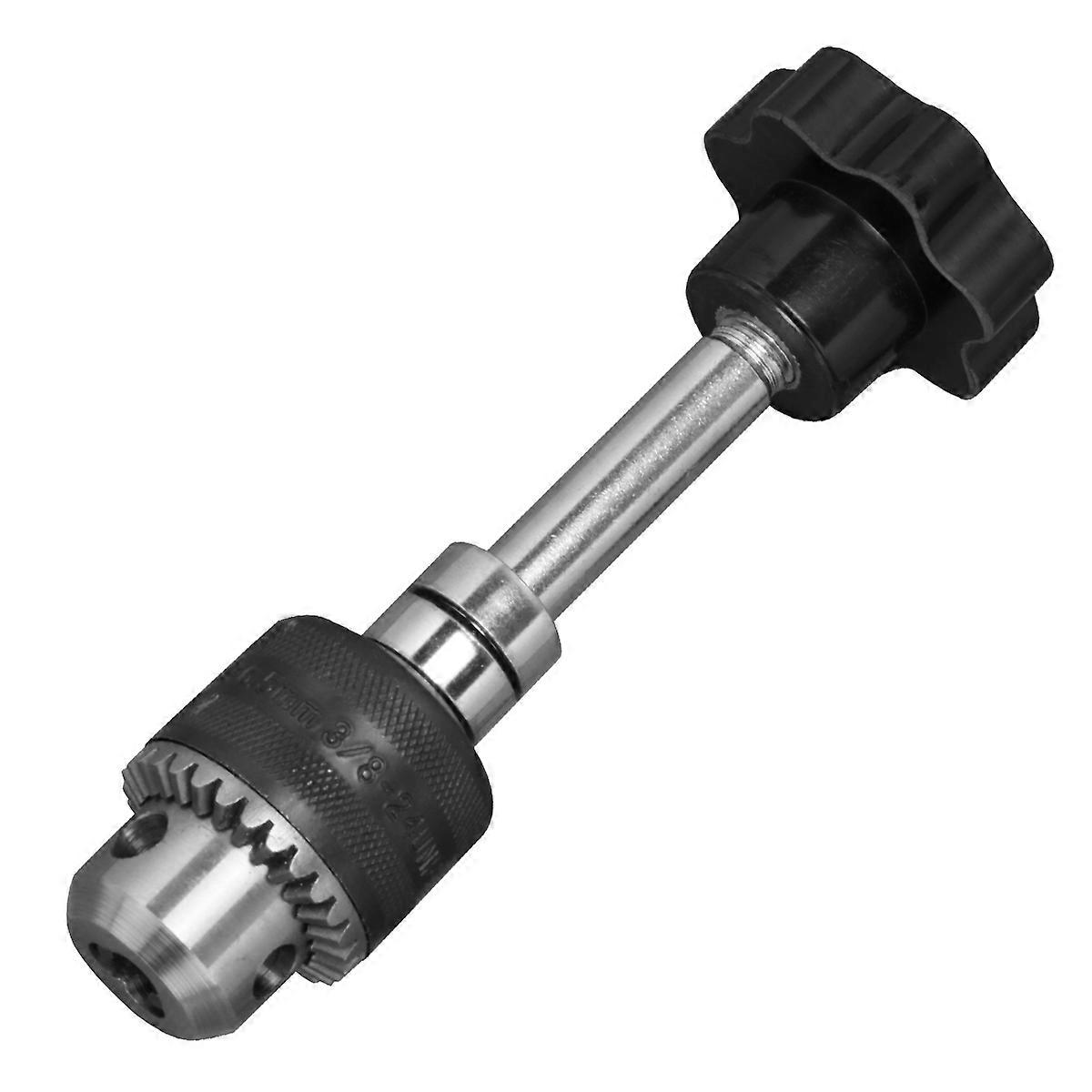 مثقاب يدوي لنجارة المجوهرات مع مثقاب يدوي 1 قطعة 0.5 6.5 مم و 10 قطع لقم ثقب أسود