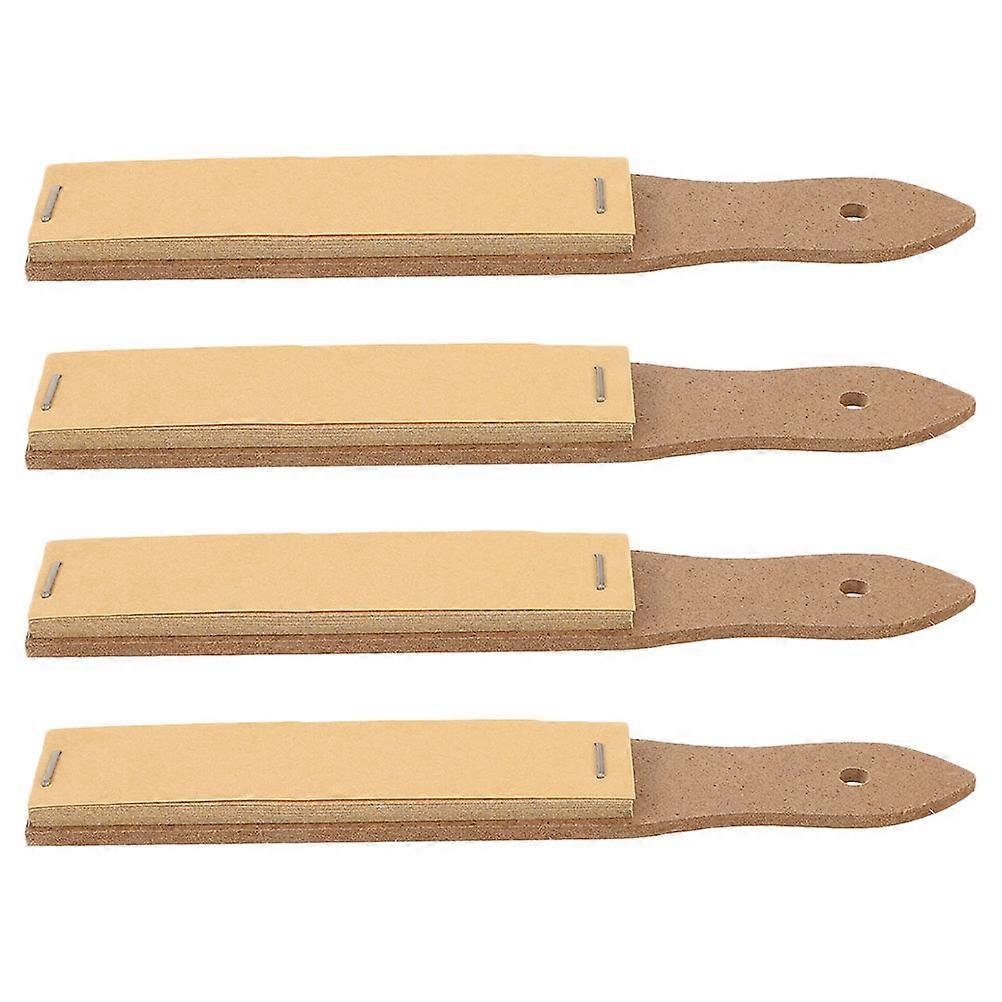 Pencil Sharpening Sandpaper Tool: 4Pcs Precision Shaping Equipment For Students Drawing In Art Studio Environment