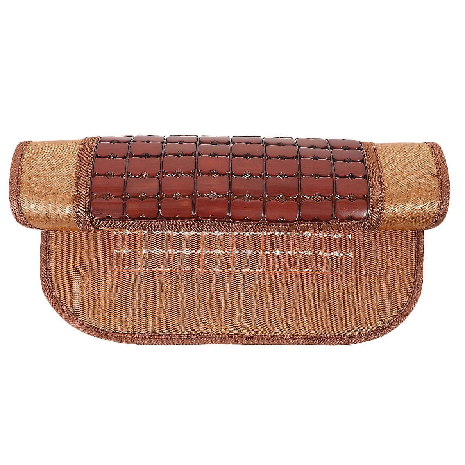 מחצלת כיסא במבוק חומה כרית מגע אלגנטית לעיצוב