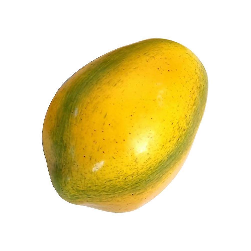 Artificial Papaya Model 1 Set Fake Fruit Decor for Scene Layout