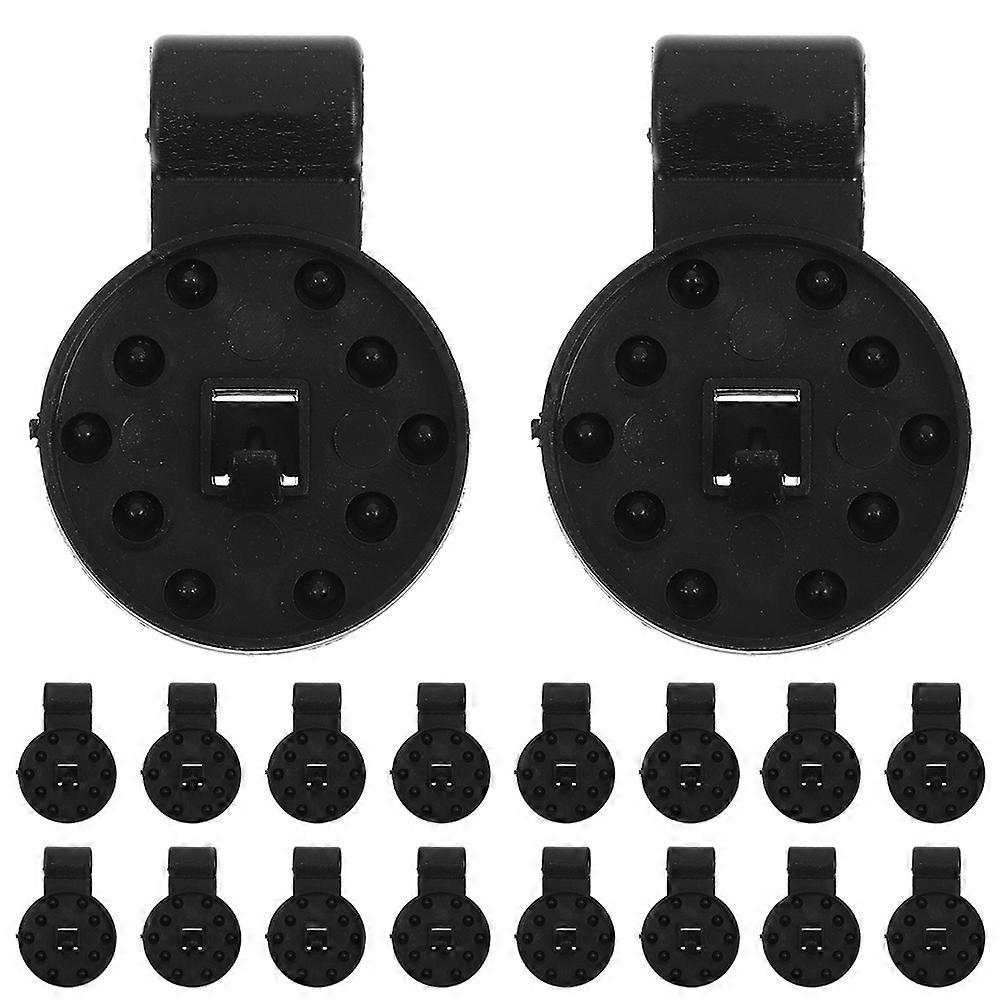 Sunshade Net Clips Plastic Clips for Garden Netting 200Pcs Black