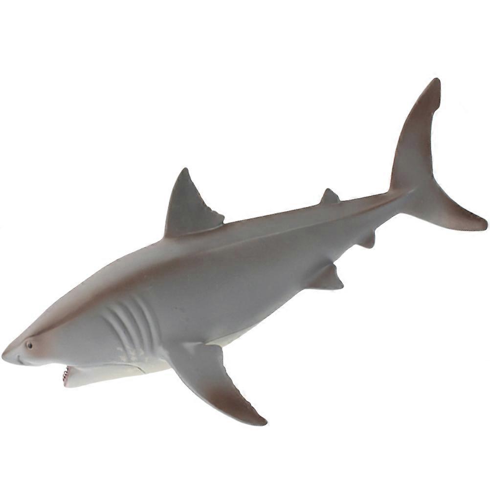 Hollow Shark Ornament Sculpture for Garden Decoration – Smooth Safe Surface, Compact Artificial Animal Figurine for Miniature Landscapes & Party Decor