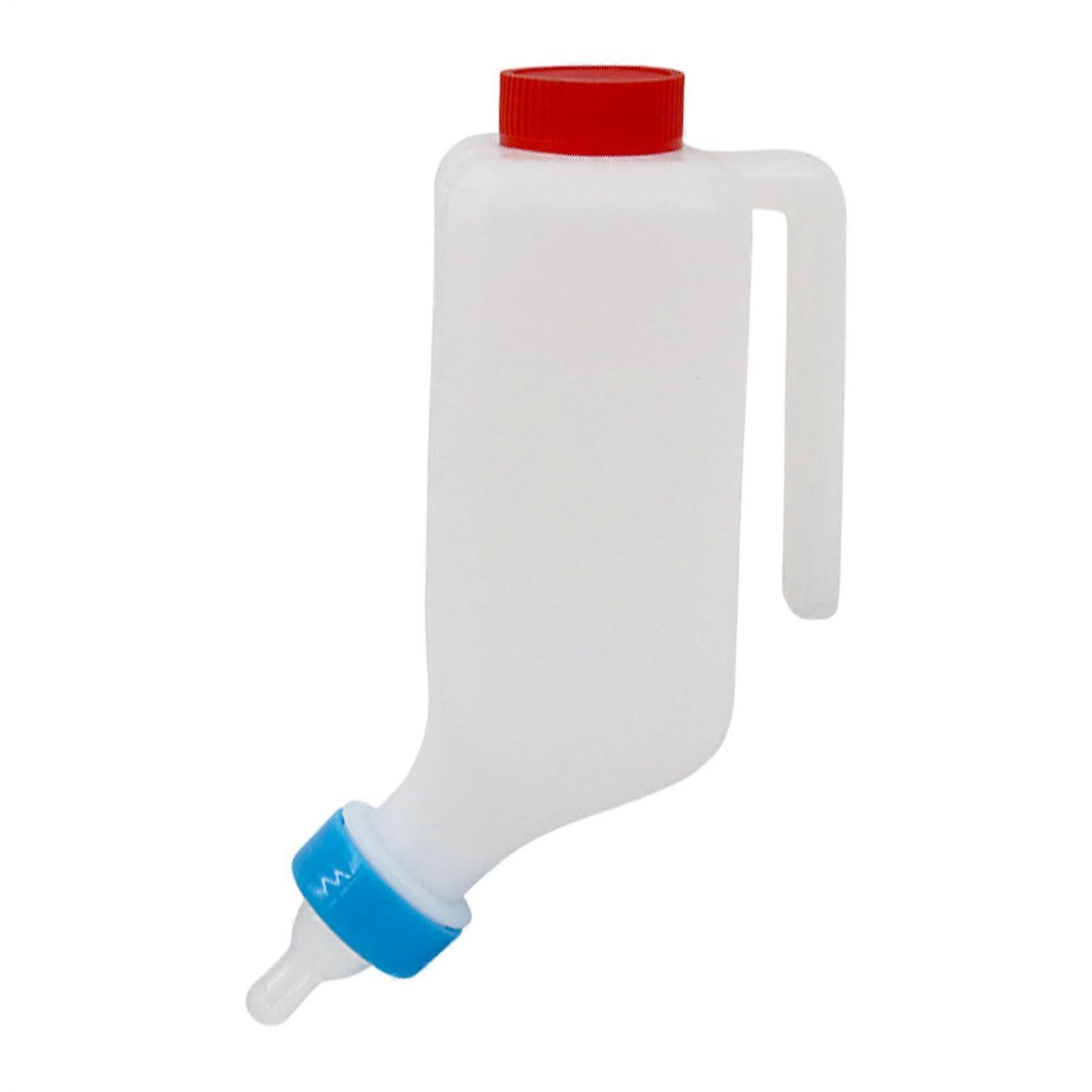 Goat Feeding Bottles with Soft Nipple  800ml for Goats, Cows, Puppies