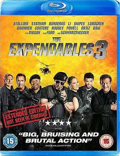 The Expendables 3: Extended Edition Blu-Ray (2014) Sylvester Stallone, Hughes
