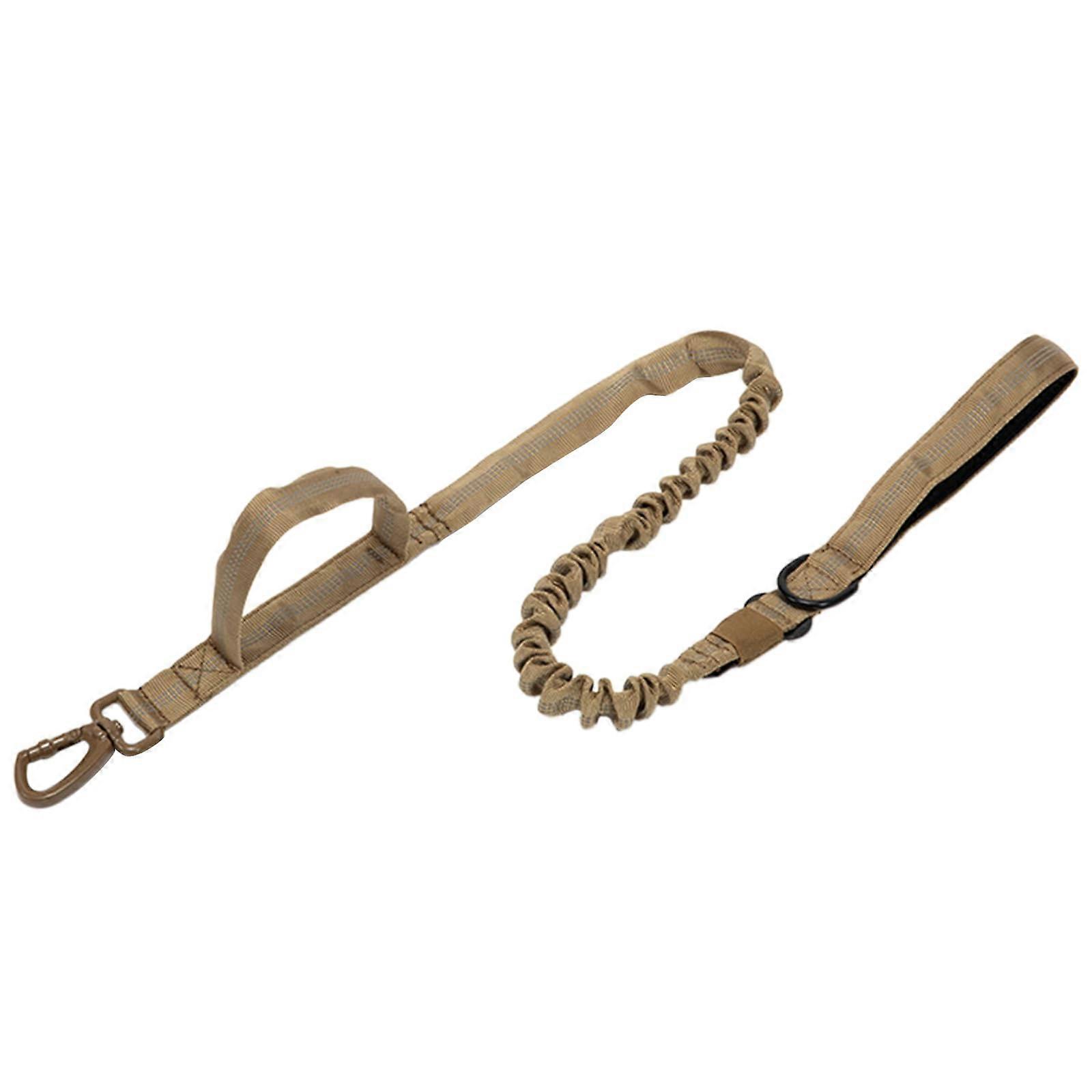 Dog training leash for pulling, dog leash with shock absorption, dog leash with 2 padded control handles for dogs. Ref: 1349
