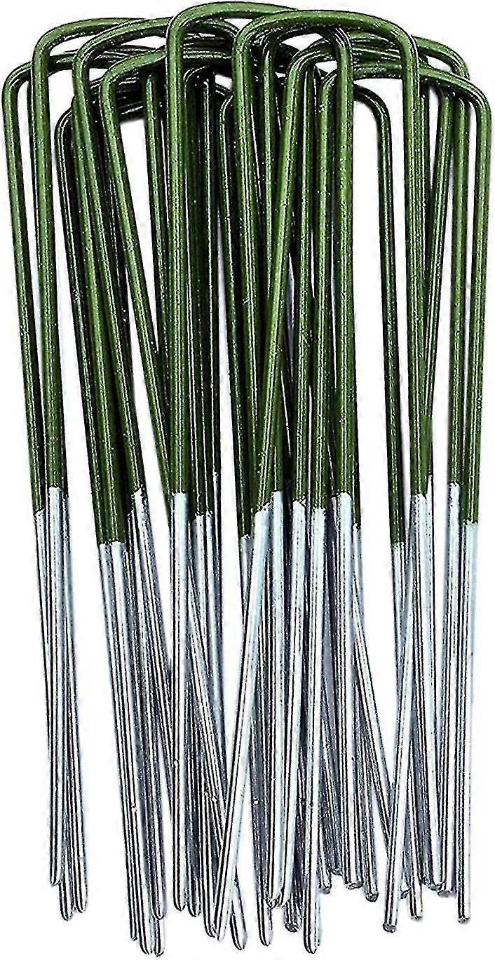 4 Pack Galvanized Steel Fixing Nails for Semi-Green Artificial Grass