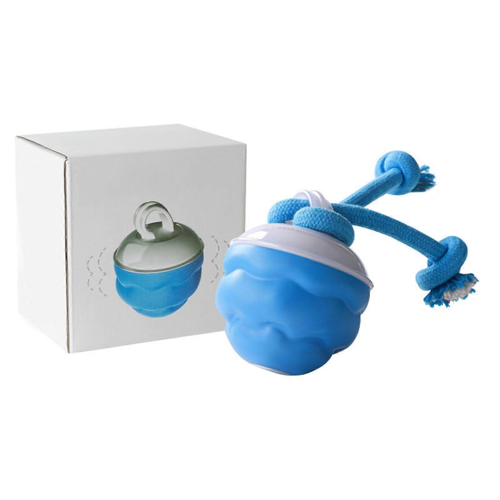 Automatic Dog Walker Toy - Interactive Waggle Ball, Motion Activated, USB Rechargeable for Small Medium Dogs, Smart Jumping Ball
