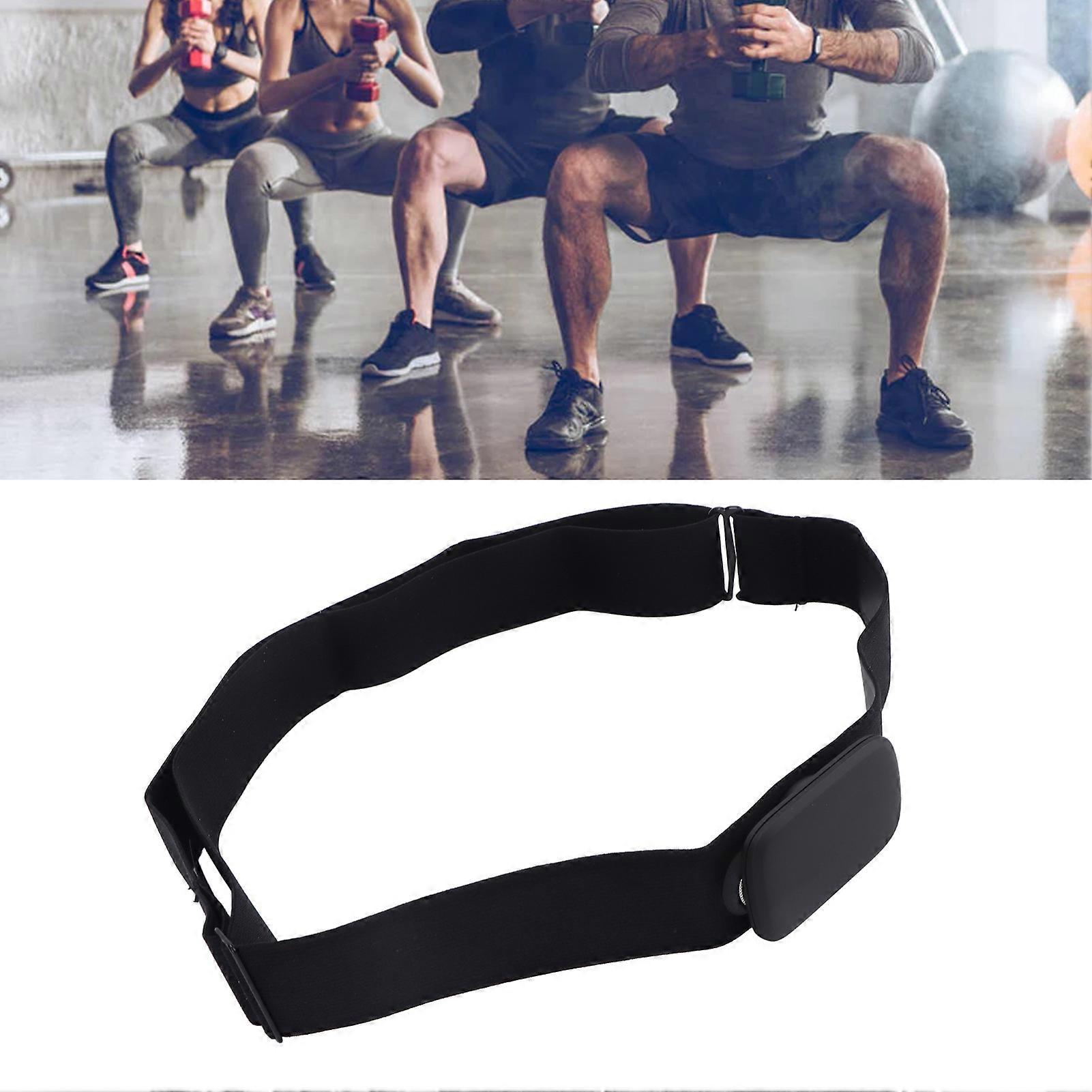 Heart Rate Monitor Calorie Consumption Display IP67 Waterproof Bicycle Odometer Chest Strap for Fitness