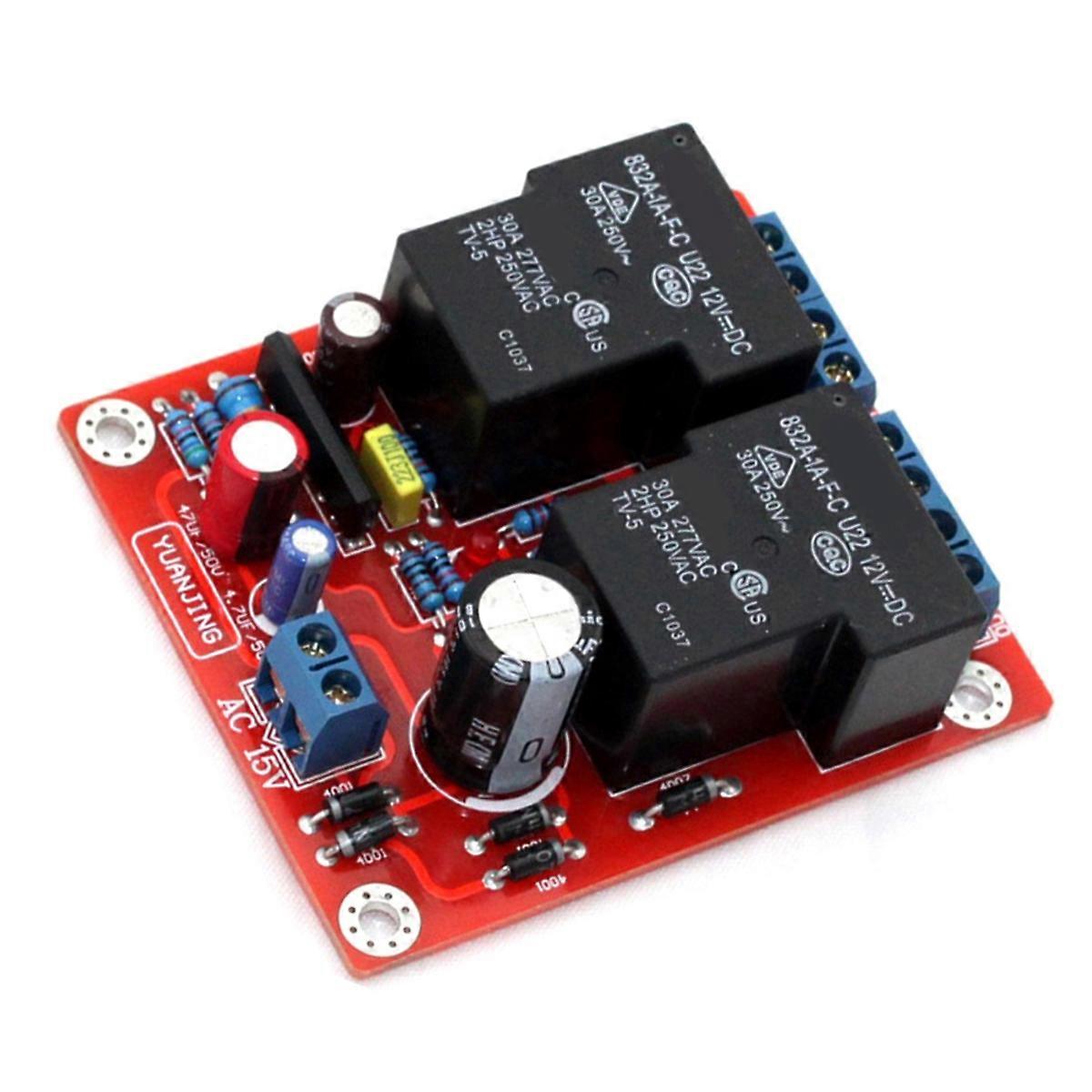 YJ0012-30A Power Amplifier Delay Soft Start Board Speaker Protection Board Sound Card for Bluetooth Home Theater