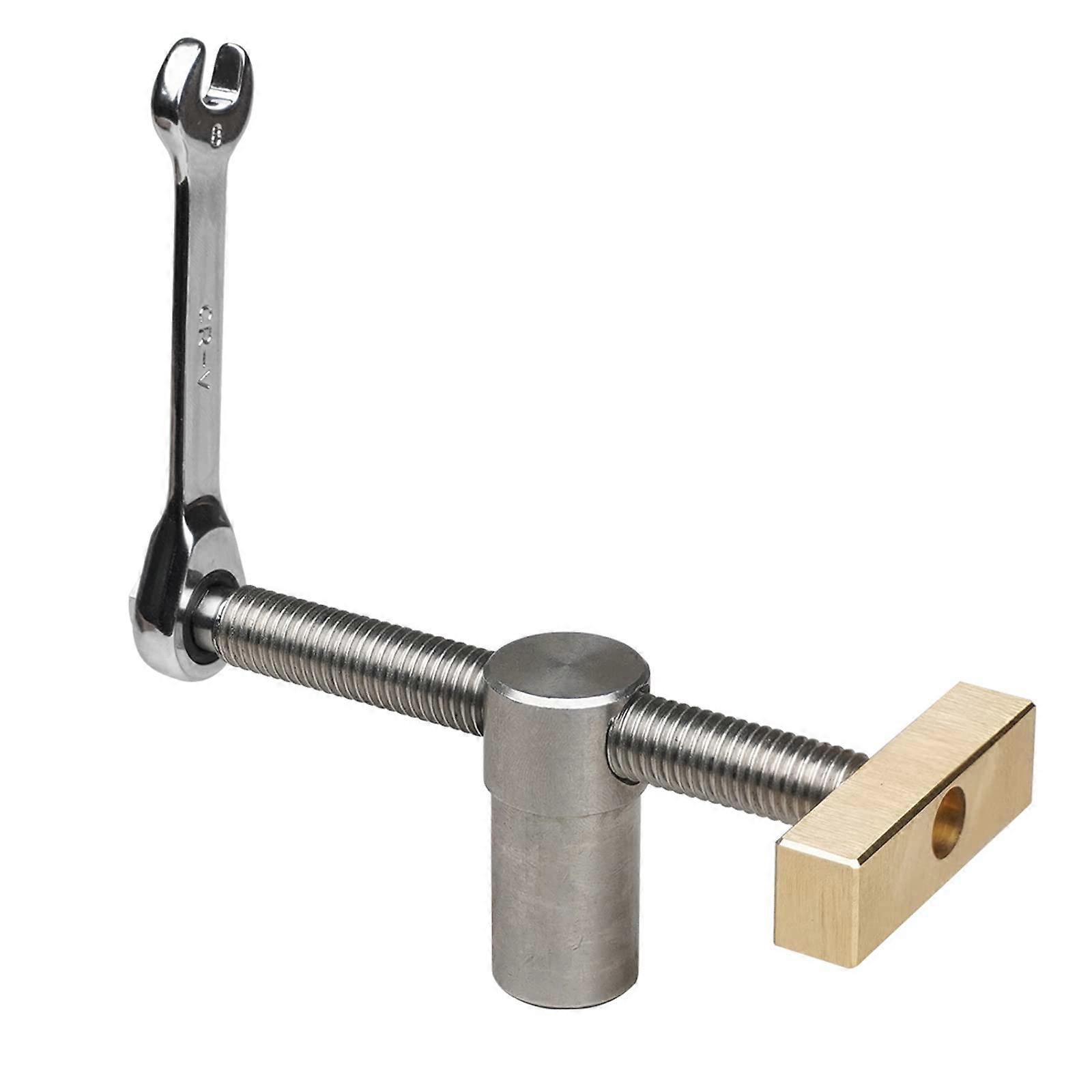 Woodworking table clamp Tenon stop rod Fixed locking accessories Reliable grip for table holes > 20 mm