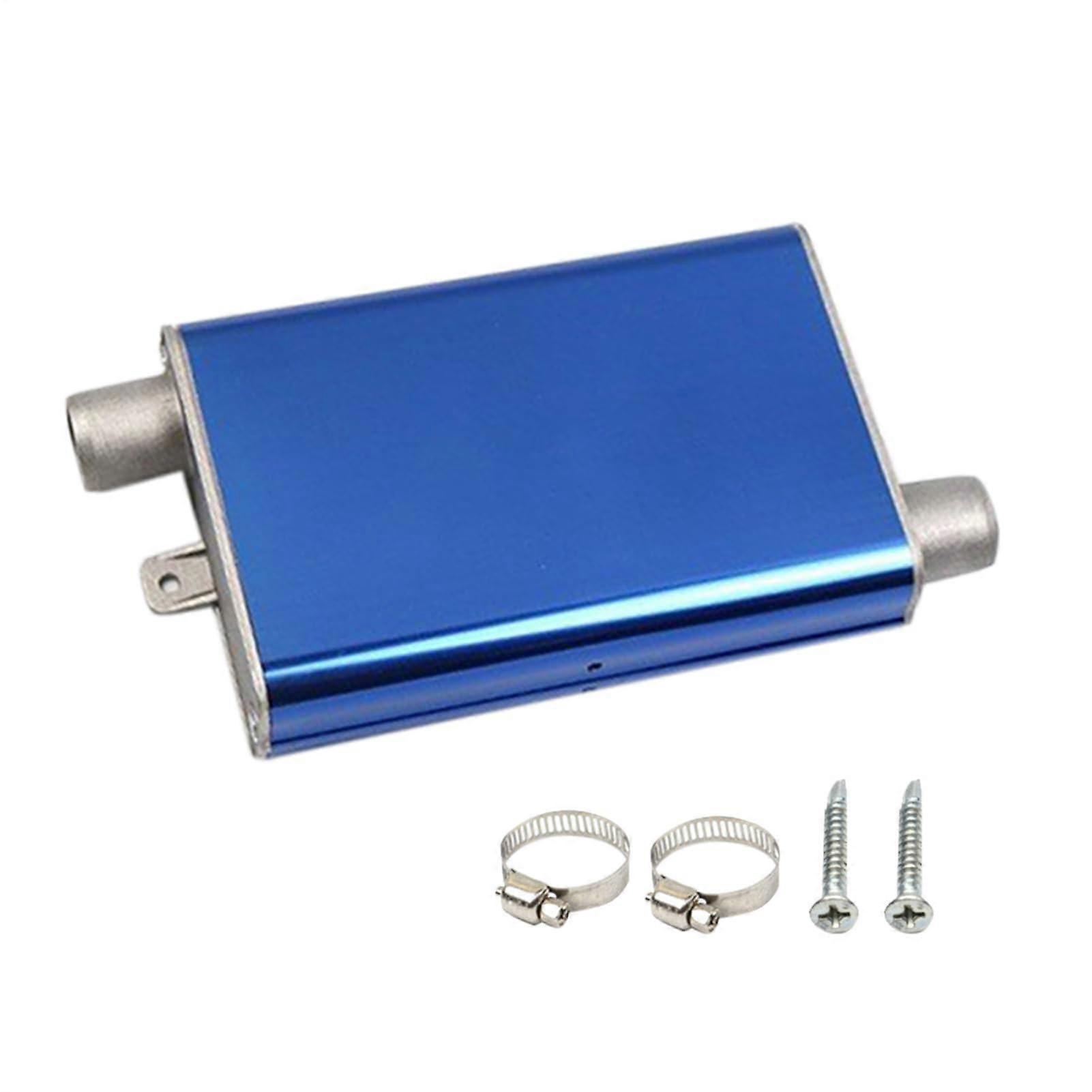 Exhaust Pipe Silencer, Air Heater Muffler, Vehicle Noise Reducer, Interactive Lightweight Aluminum Alloy Build, Responsive Easy Installation