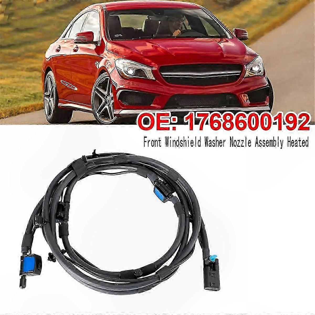 Heated Front Windshield Washer Nozzle Assembly for W176 C117 Models