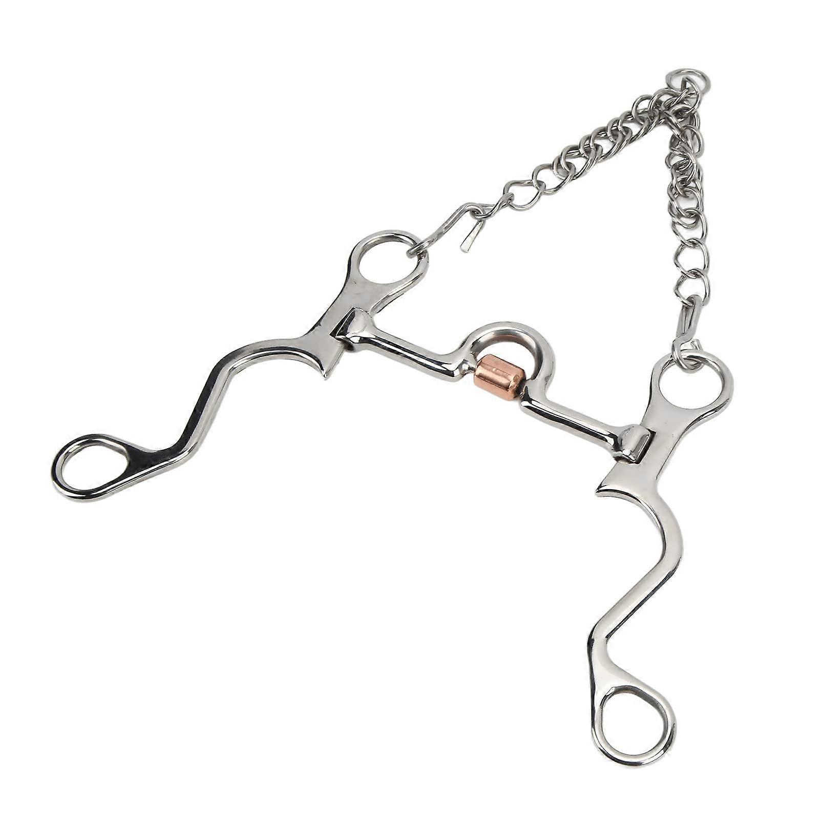Pelham Horse Bit Strong Stainless Steel Horse Bit for Horse Riding Equestrian Performance Horse Mouth Bit and Bit /1188