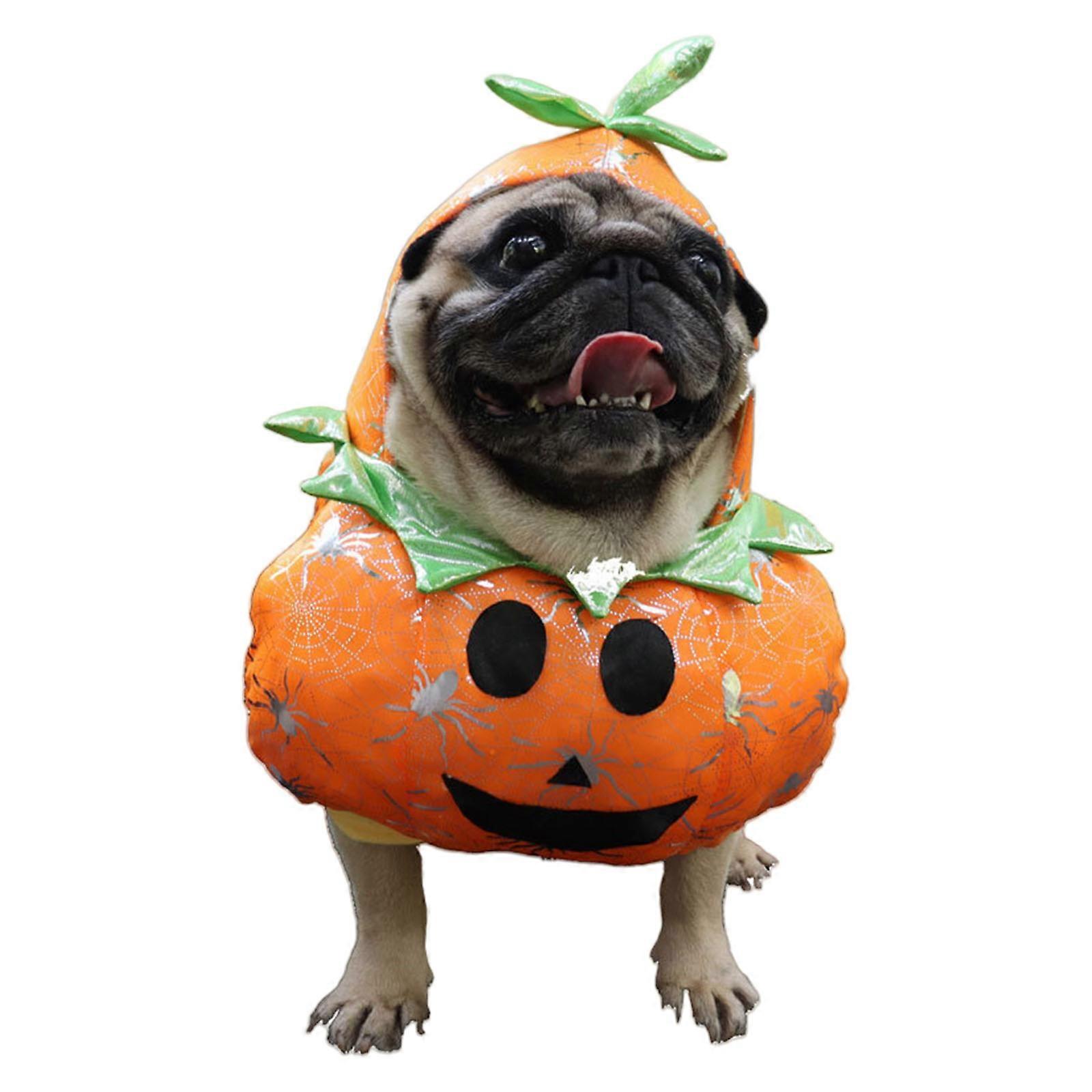 Fun Dog Apparel Soft Comfortable Fabric Easy to Wear Pet Costume For Small Breeds Cats Festival Event Gathering  M