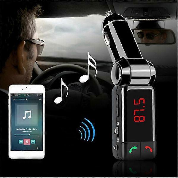 Car Bluetooth FM Transmitter USB Charger MP3 Player for Android (FMY)