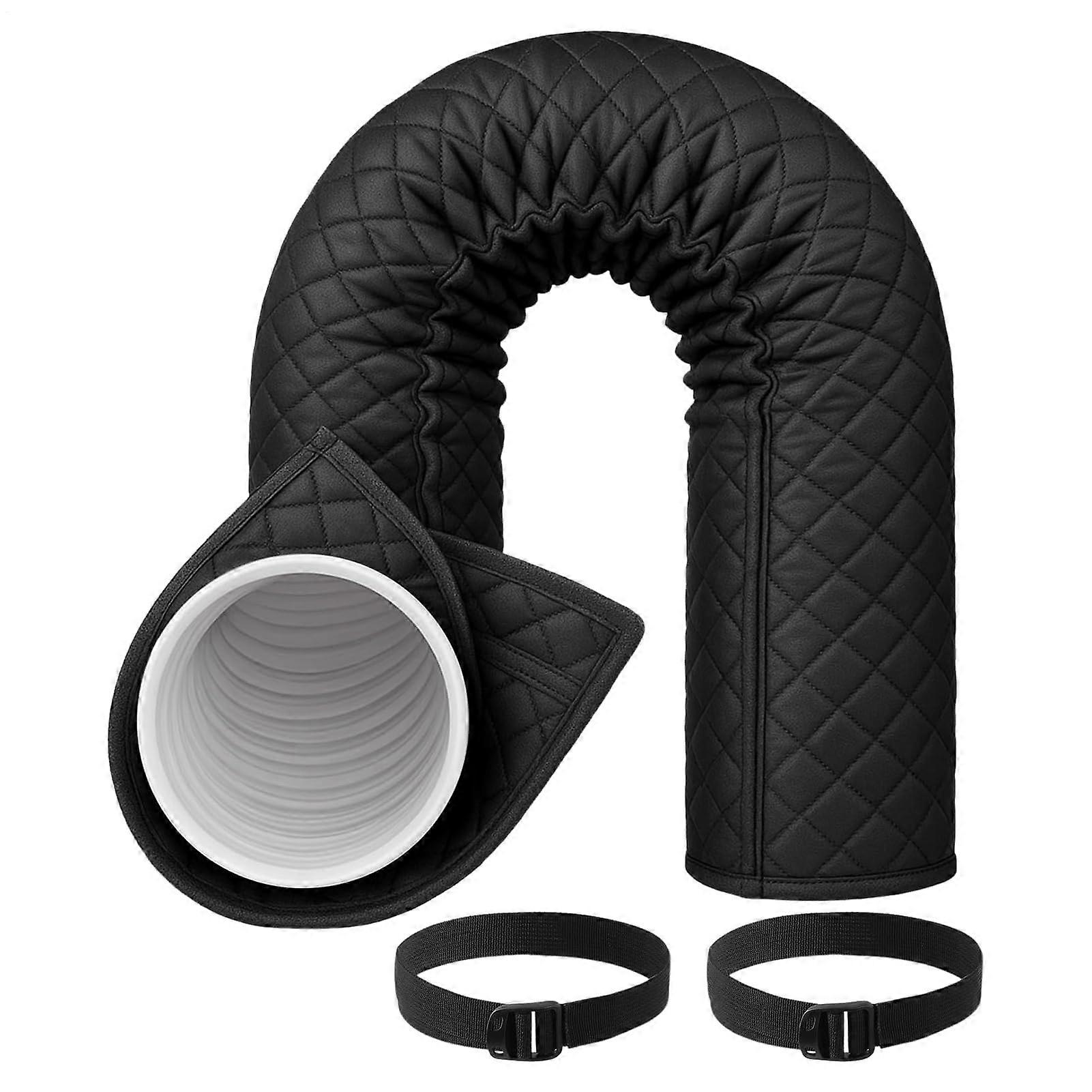 Portable AC Hose Insulation 59Inch Oxford Cloth HeavyDuty Wrap For Car Window And RV
