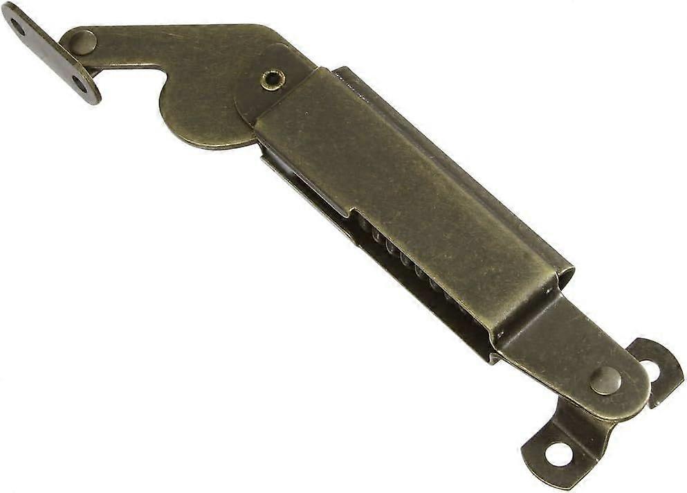 Right Spring Lid Support in Antique Brass Antique Brass