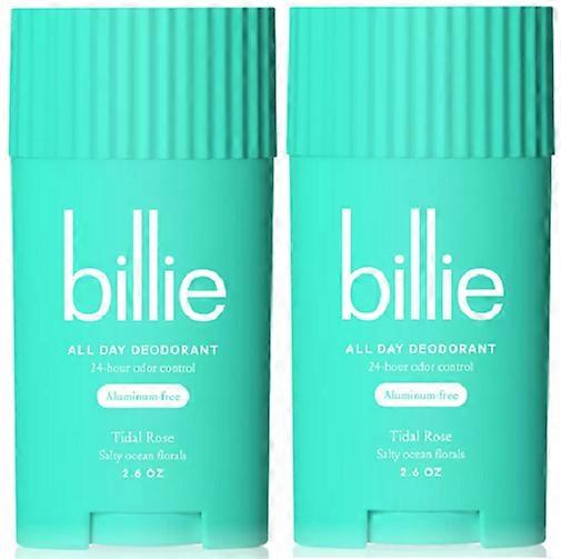 Billie All-Day Solid Deodorant Tidal Rose 2 Pack
