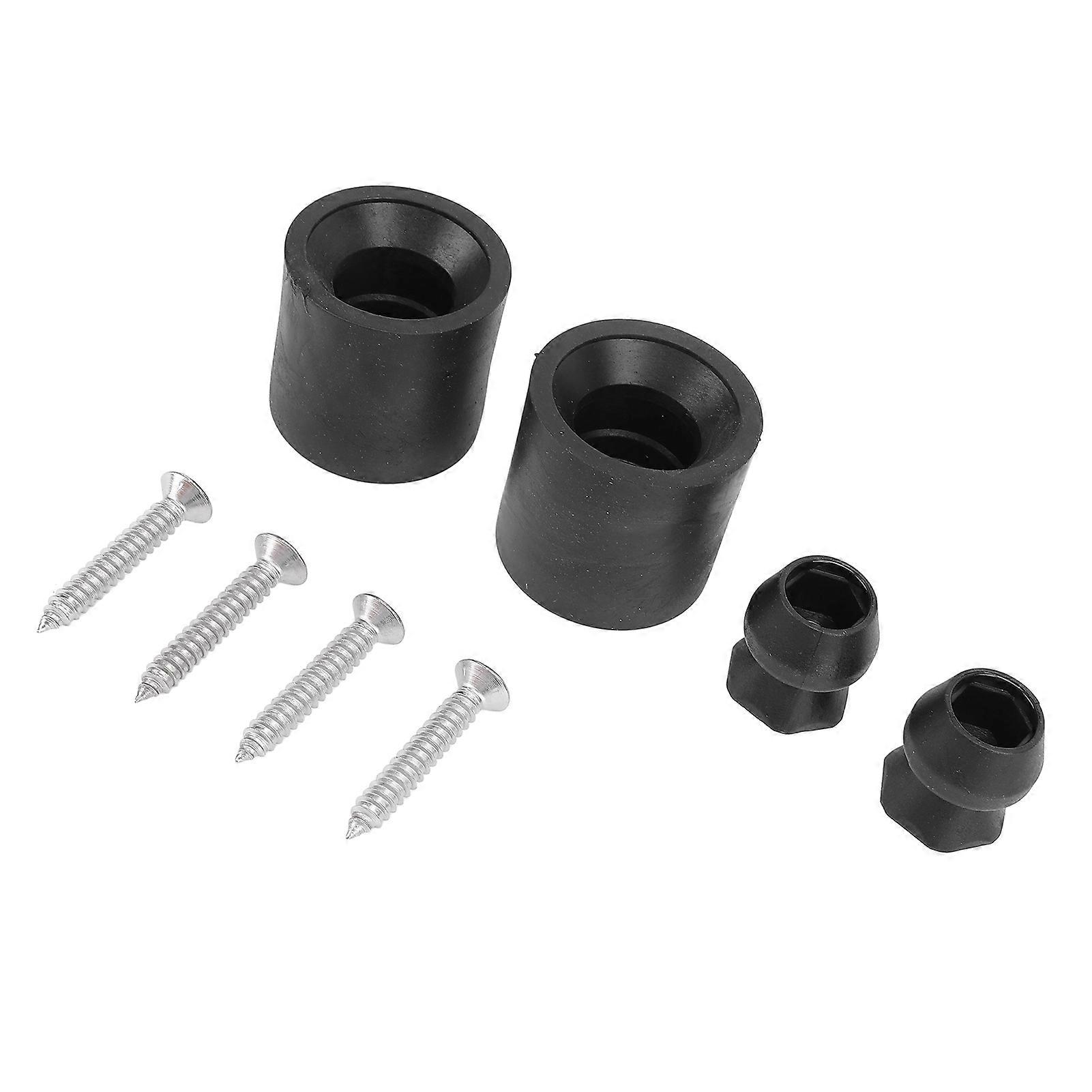 2 Set Trailer Ramp Door Rubber Bumper Stop Cone 10665 Impact Proof