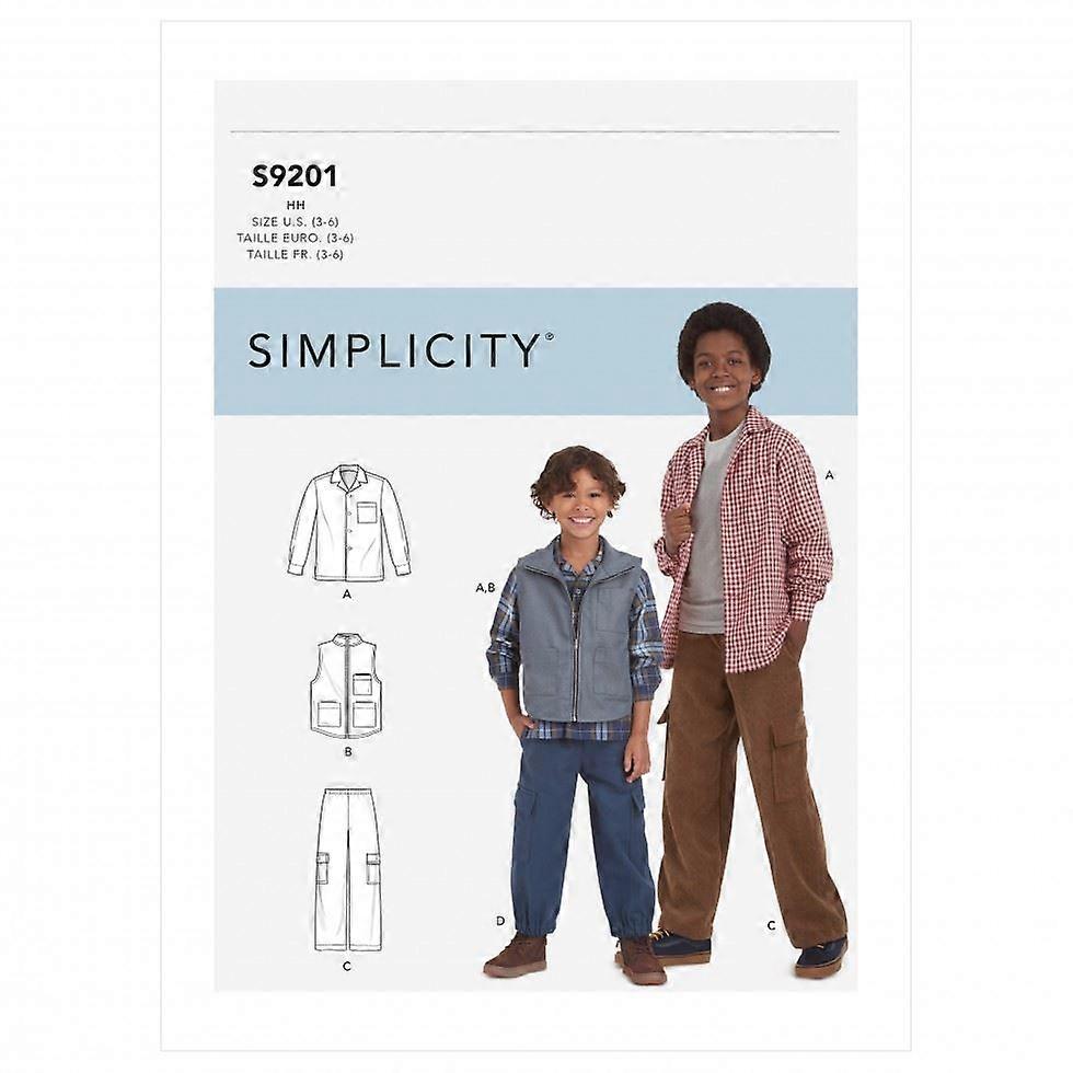 Simplicity Paper Sewing Pattern 9201
