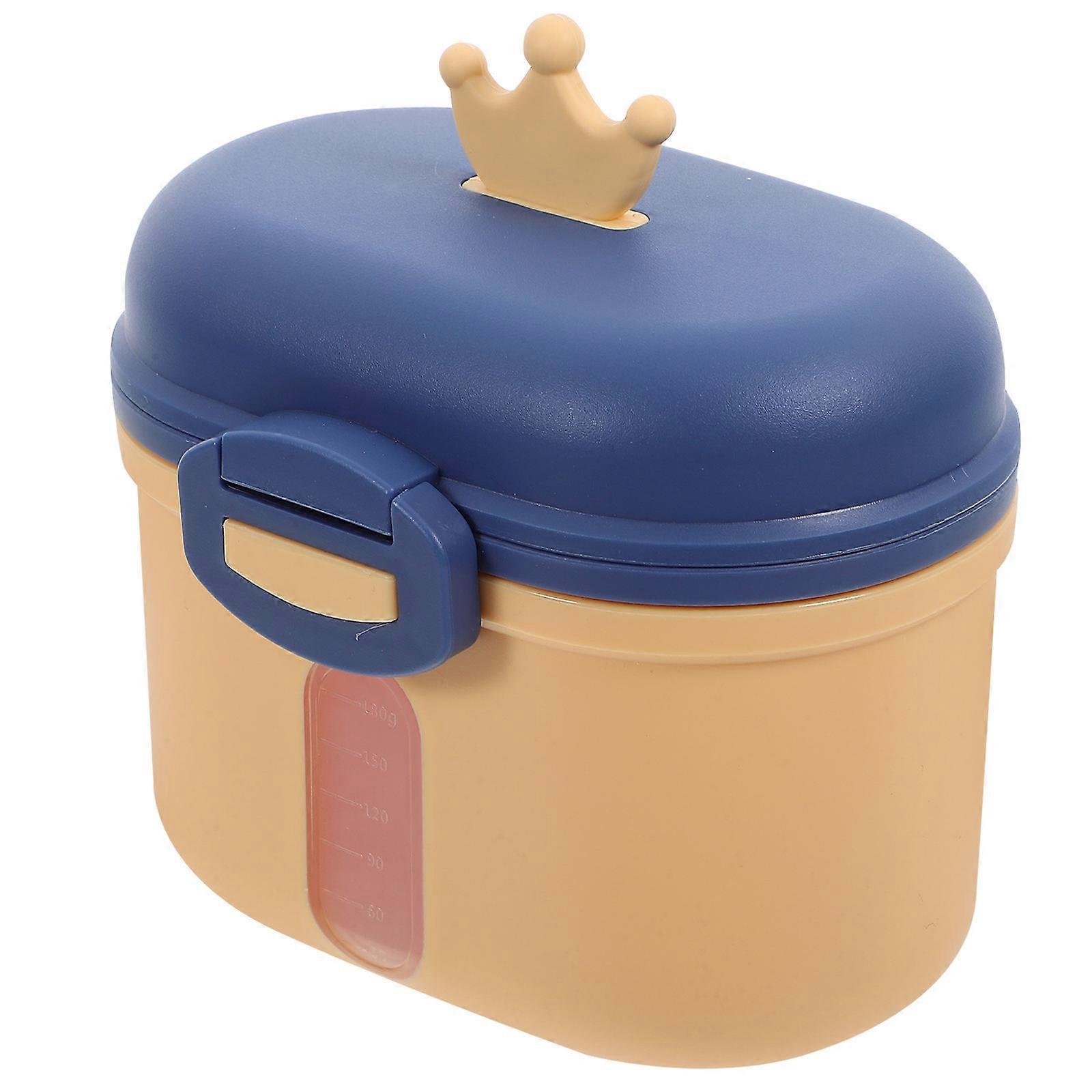 It sounds like you're describing a product listing or seeking a product description for a **portable formula dispenser box**. Here's a well