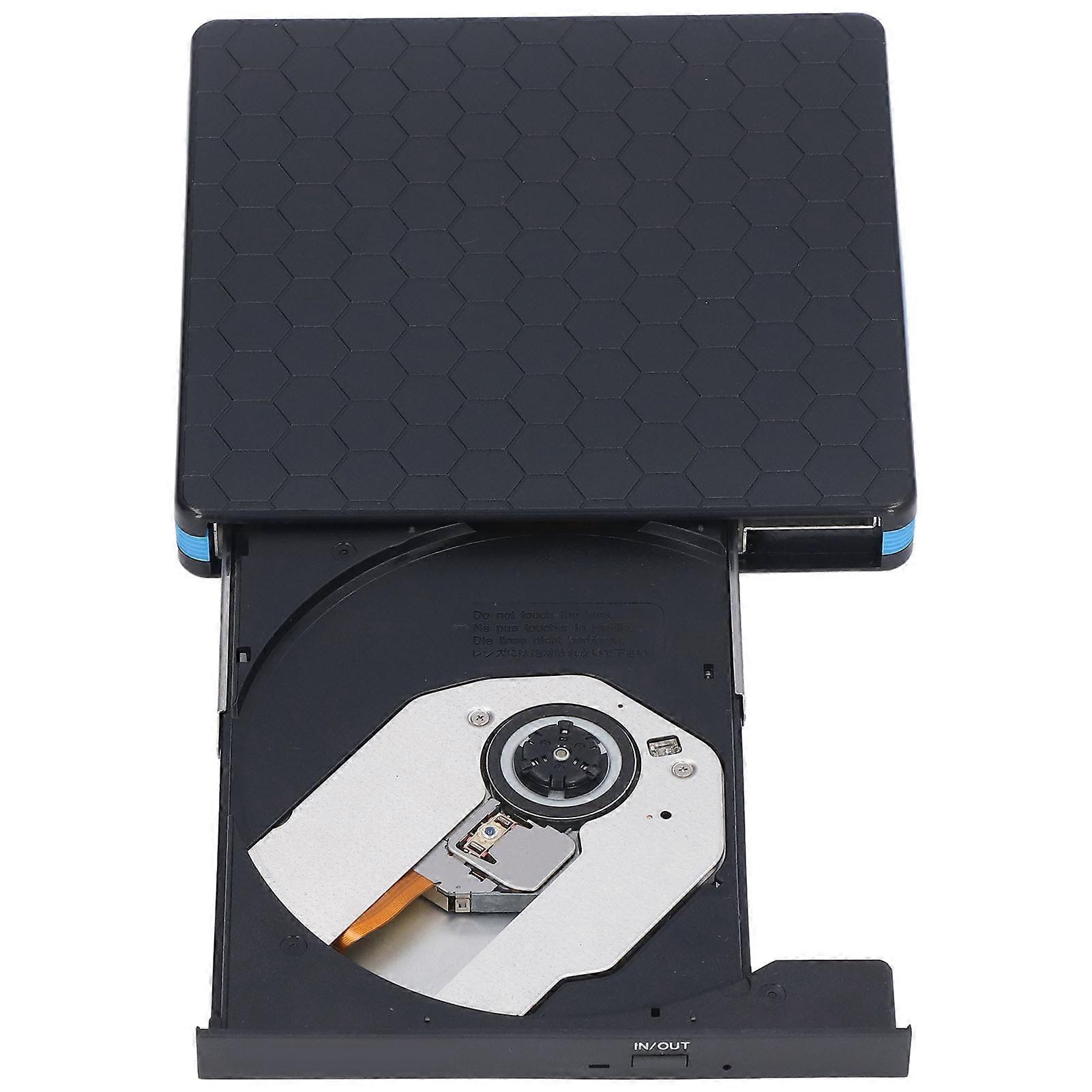 External DVD Drive USB3.0 Type C CD DVD Burner for Laptop PC