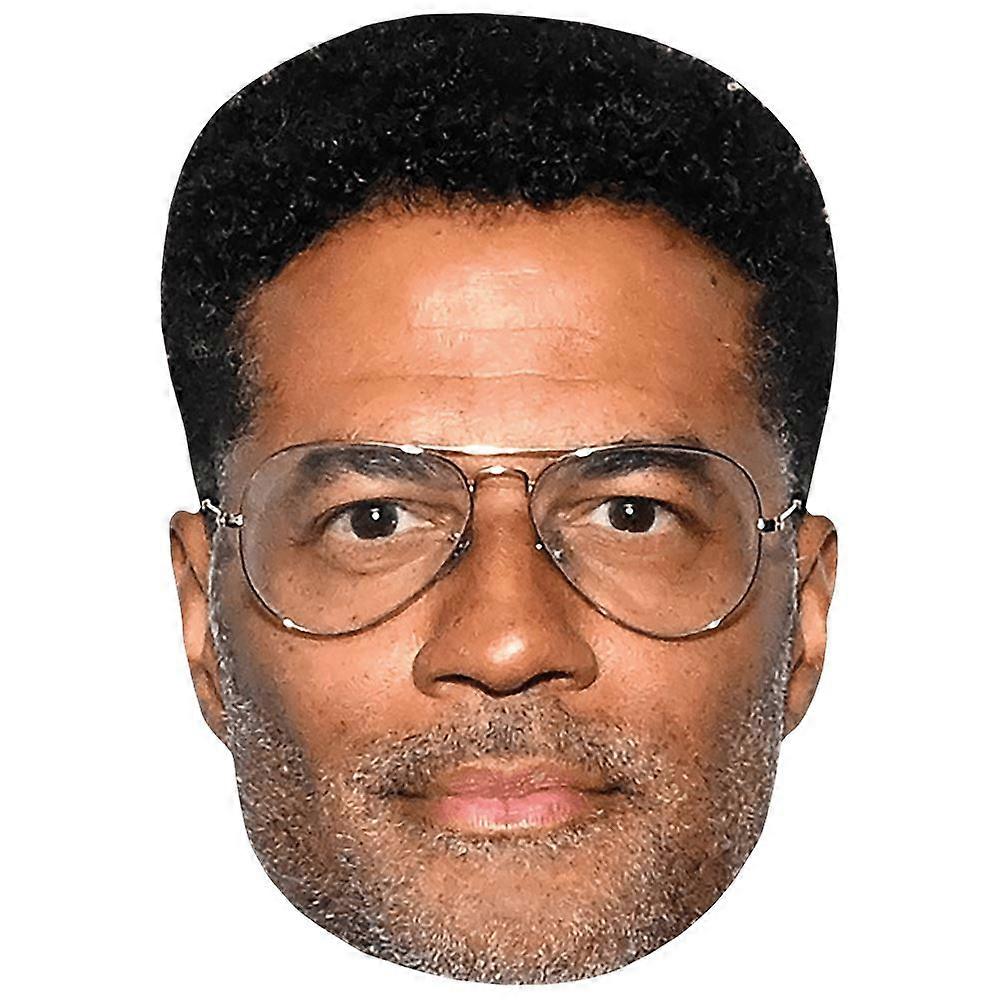 Eric Benet (Beard) Celebrity Mask, Flat Card Face