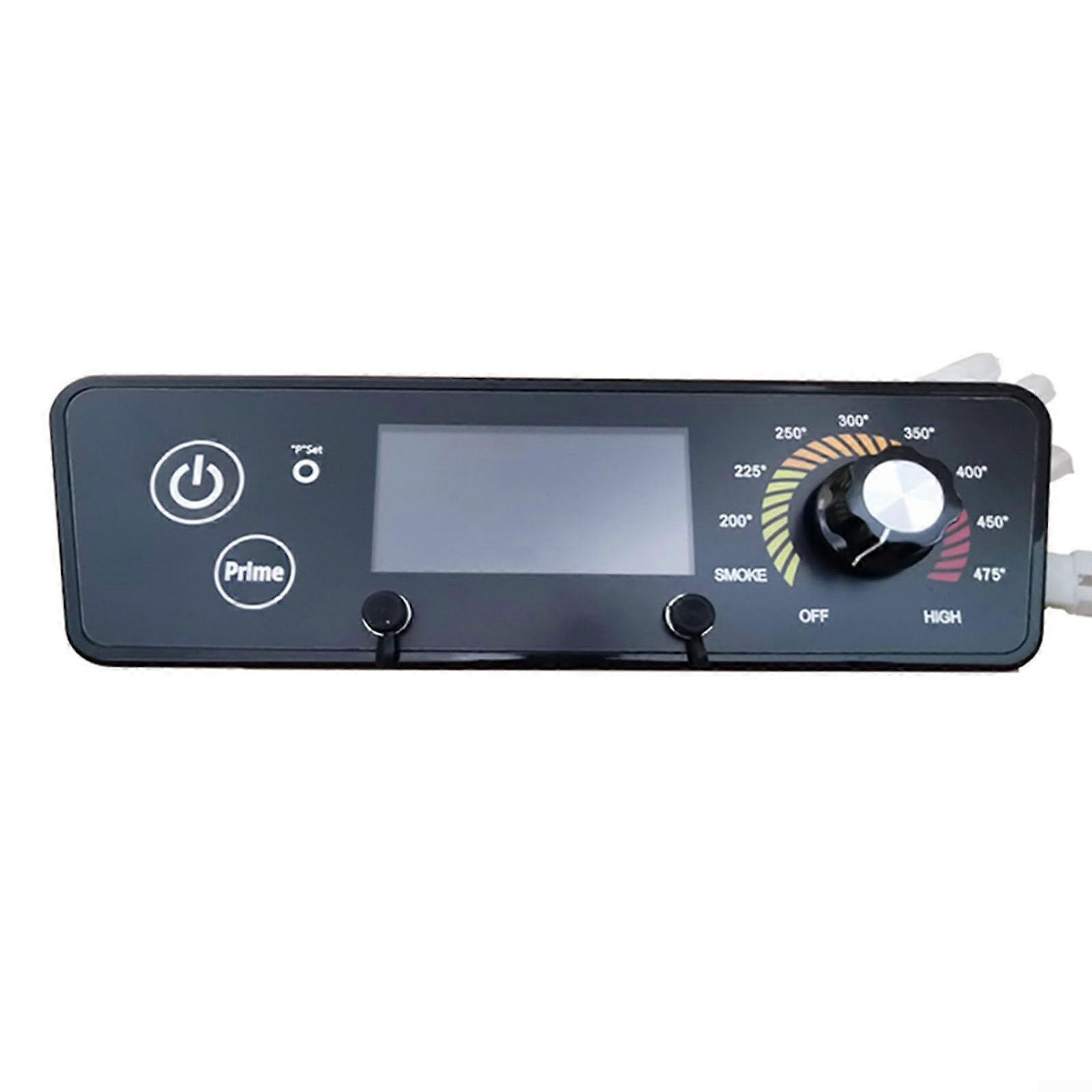 Wood Pellet Grill LCD Digital Thermostat Control Board Direct Ignition Dual Probe Port 200475F For Pellet Grills