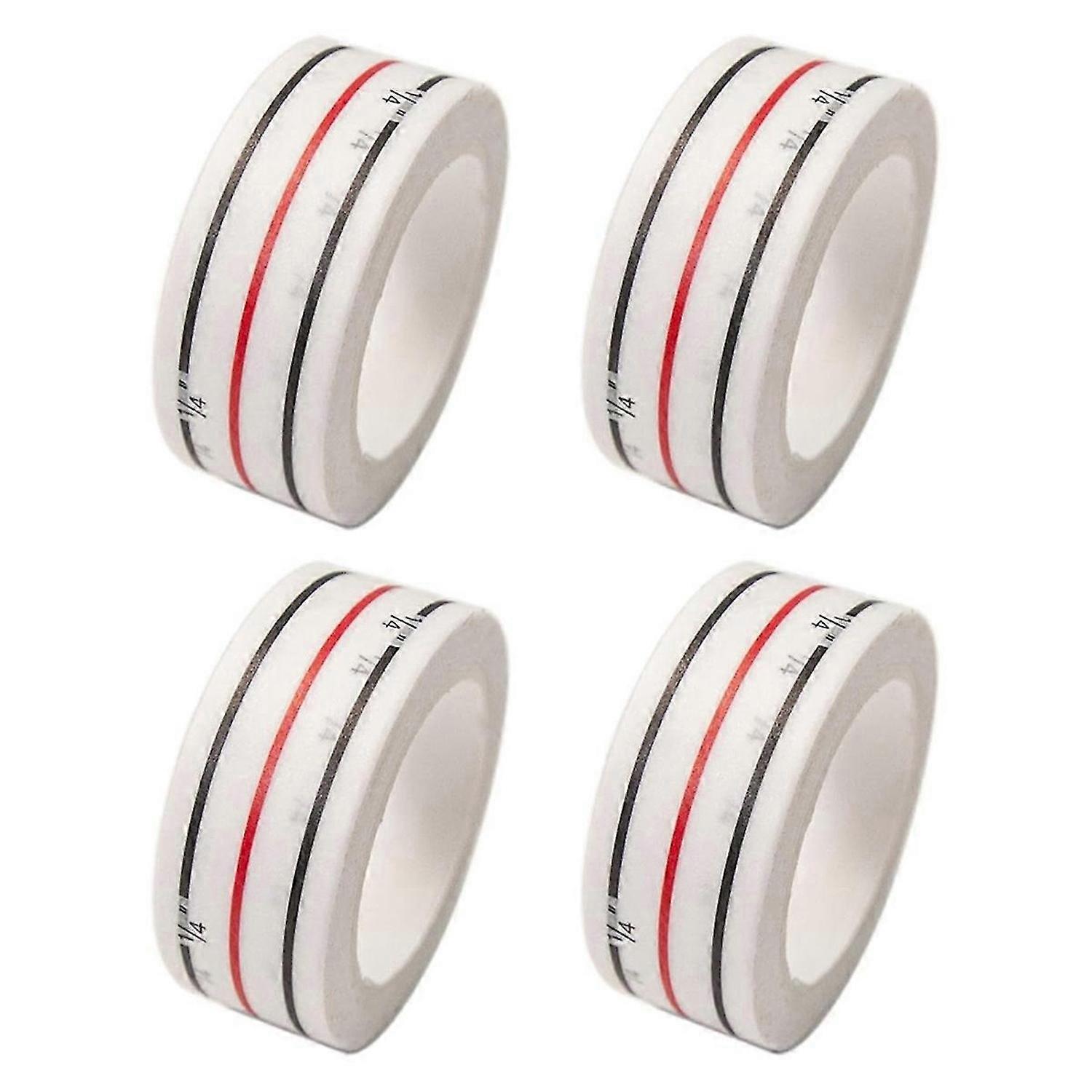 4pcs Seamingly Seam Guide Instruction Tool Sewing Basting Tape