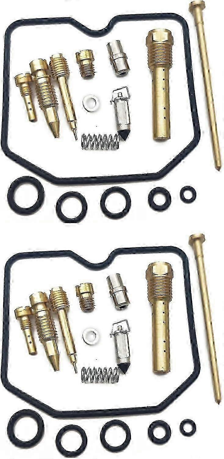 Complete Carburetor Rebuild Kit for Kawasaki GPZ900R ZX900 Models 1984-1992, Includes Gaskets and Valves