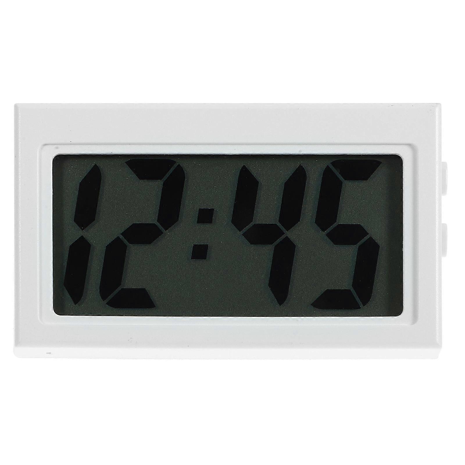 Small Digital Clock Stick On Clock Truck Dashboard Clock Automotive Dashboard Clock