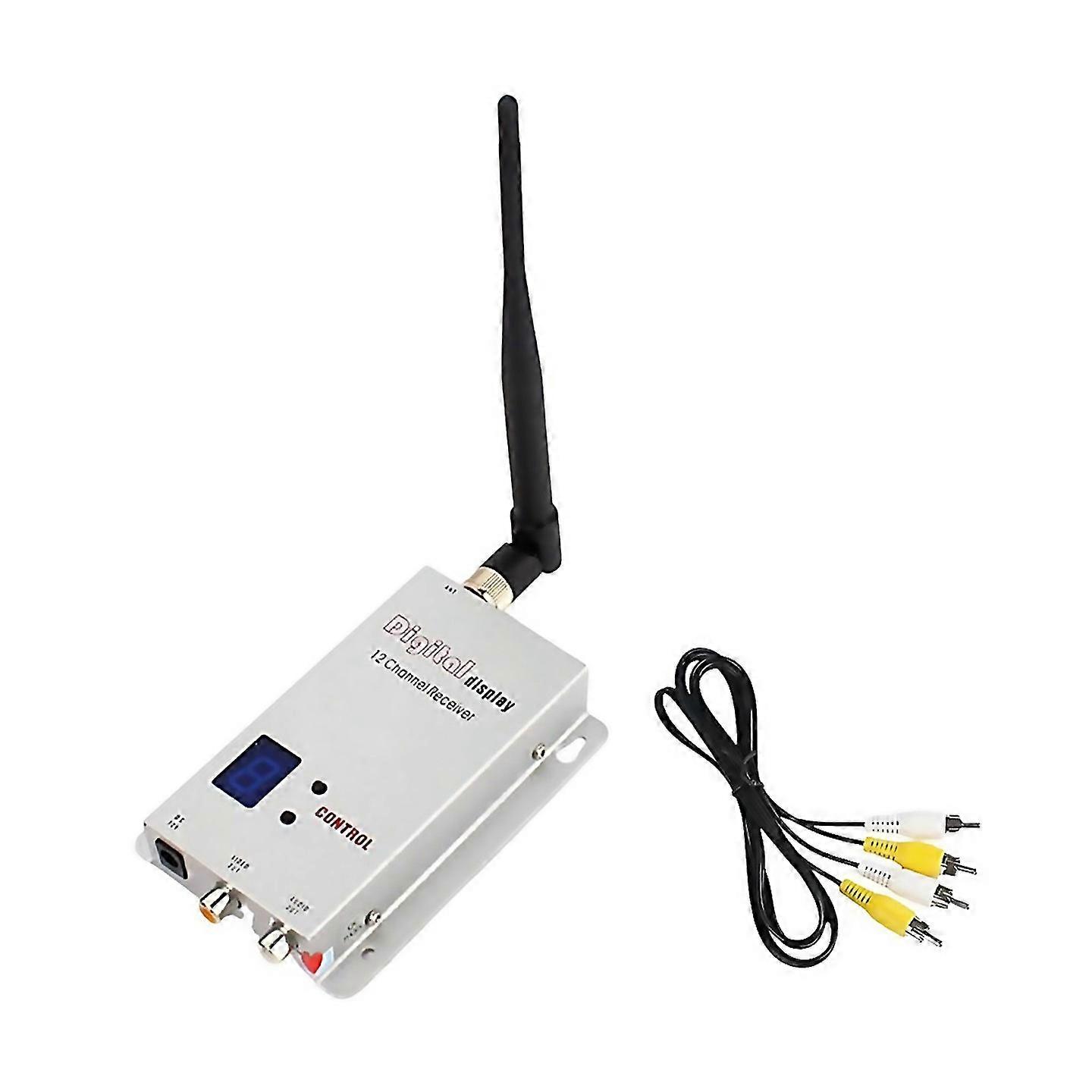 For Fpv 12g 13g Vrx 12ch Fpv Video Receiver With Digital Display 92dbm