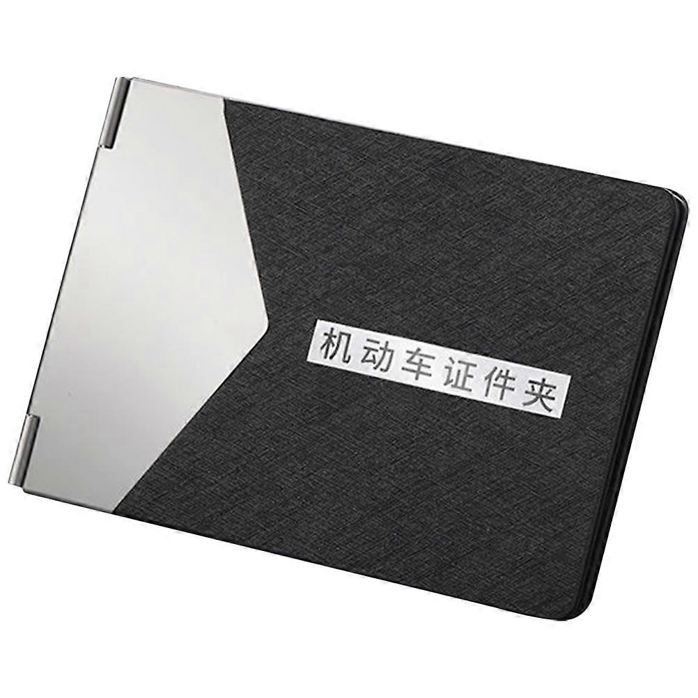 Driver License Card Holder Compact Size Easy to Use for Everyday Use Black 1Pack