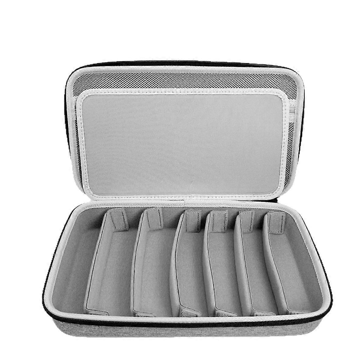 Travel Sunglasses Organizer Case, Adjustable Slot for Multiple Pairs