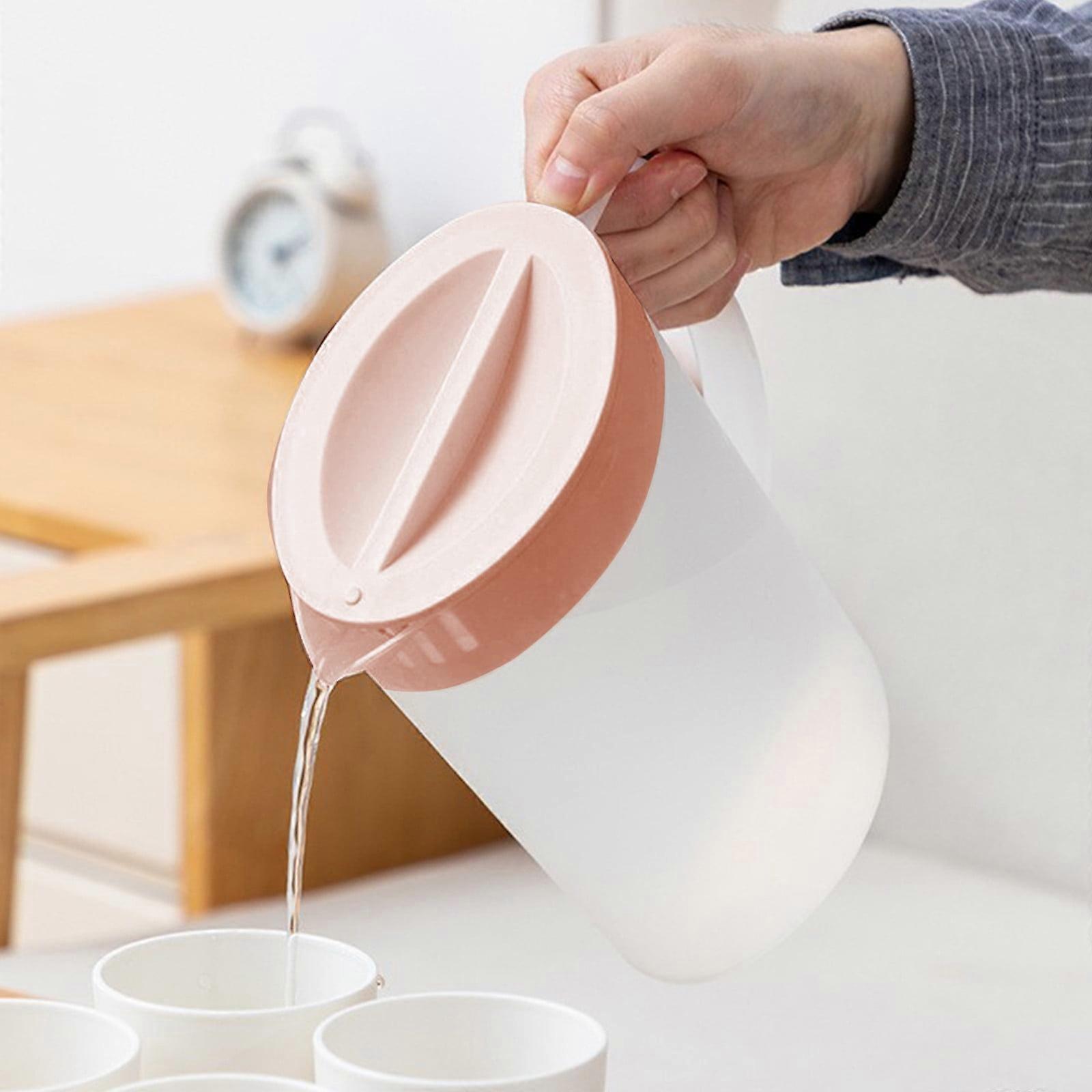Oefntac BPA Free Plastic Pitcher Lid Compatible with 9" Water Jug Handles for Teas, Juices, Fridge Use