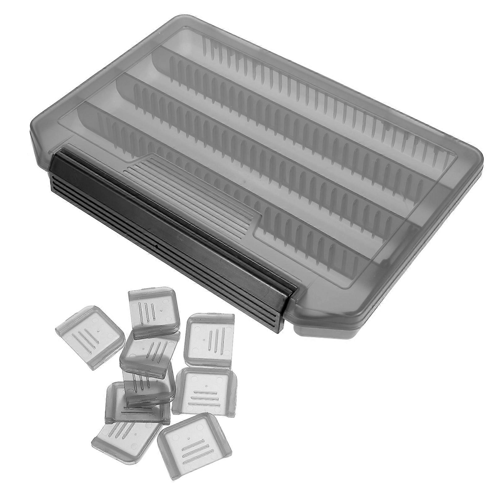 Tackle Box Fishing Organizer for 3Pcs Multi-Grid Portable Fishing Tool Box