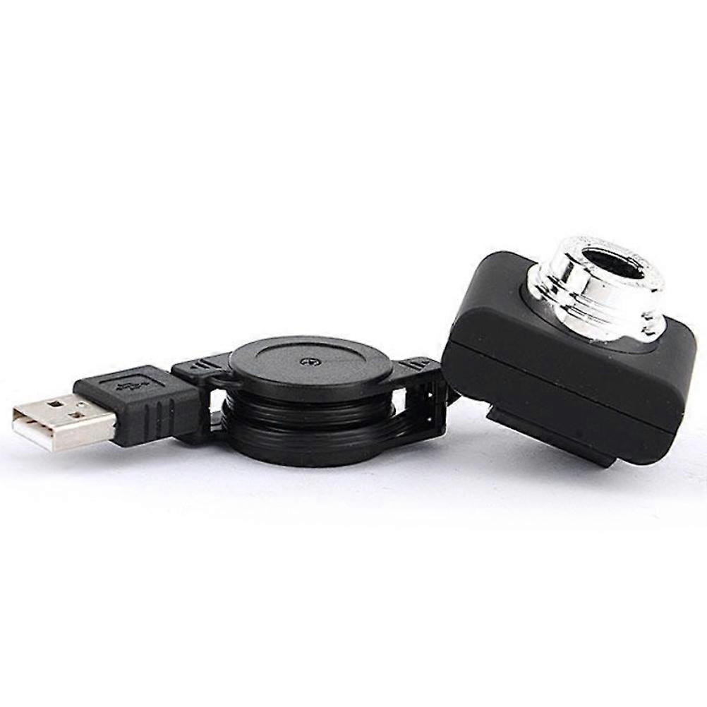 Appearance USB Camera For Laptop Users In Black Color With 1Pack Featuring Plug And Play Functionality