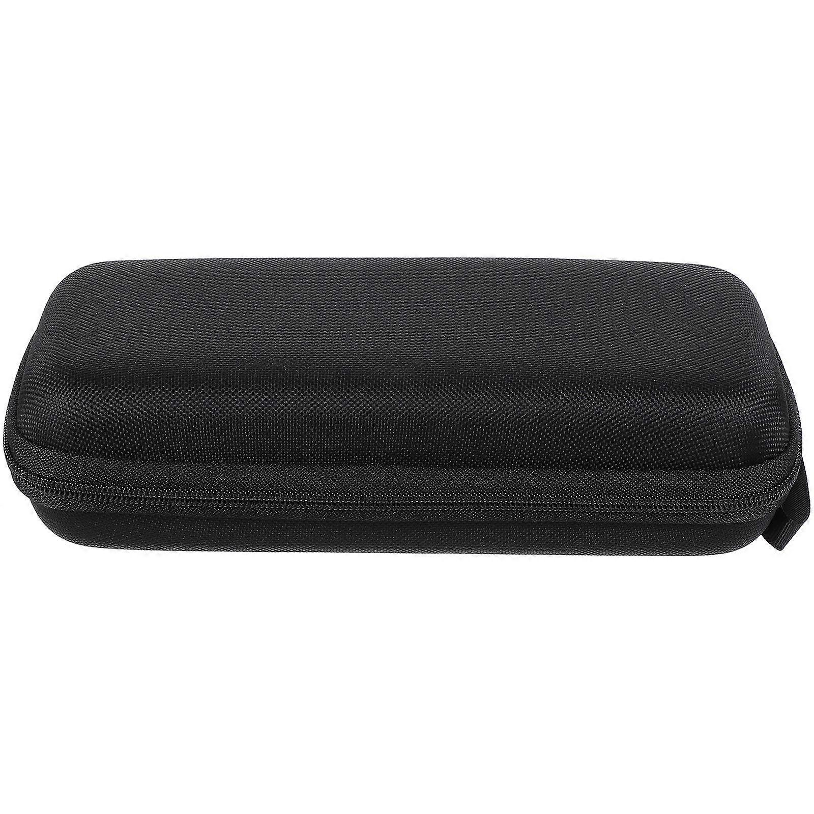 Travel Mouse Case Portable Carrying Container for Storage Black 3Pcs