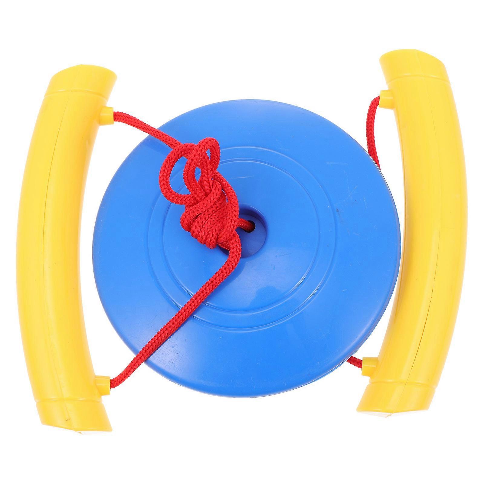 Double Plate Pulling Toy for Kids 1Pcs Plastic Hand Strength Trainer