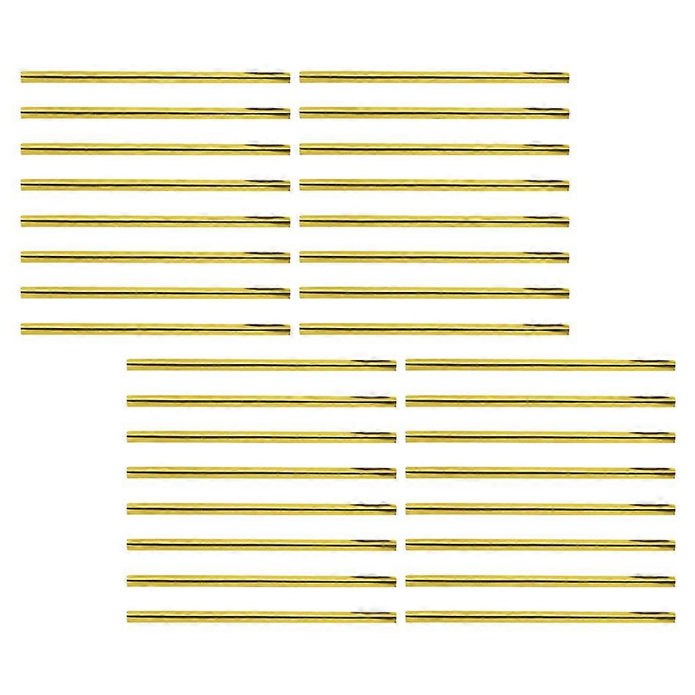 Sealing Tie Straps Golden Binding Wires for Sealing Use 600Pcs Candy Bags