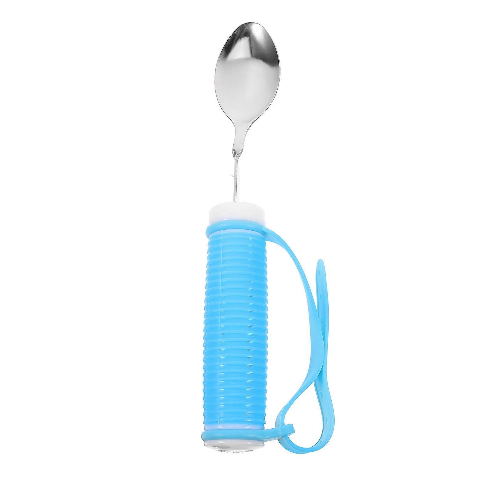 Elderly Feeding Adaptive Weighted Spoon for Weak Hands 5Pcs