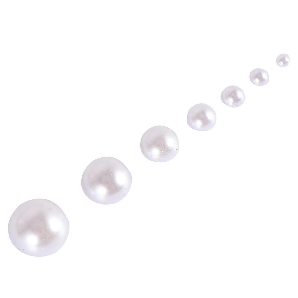 Loose Beads Pearl Beads for DIY Craft Making 1Pack Semicircle
