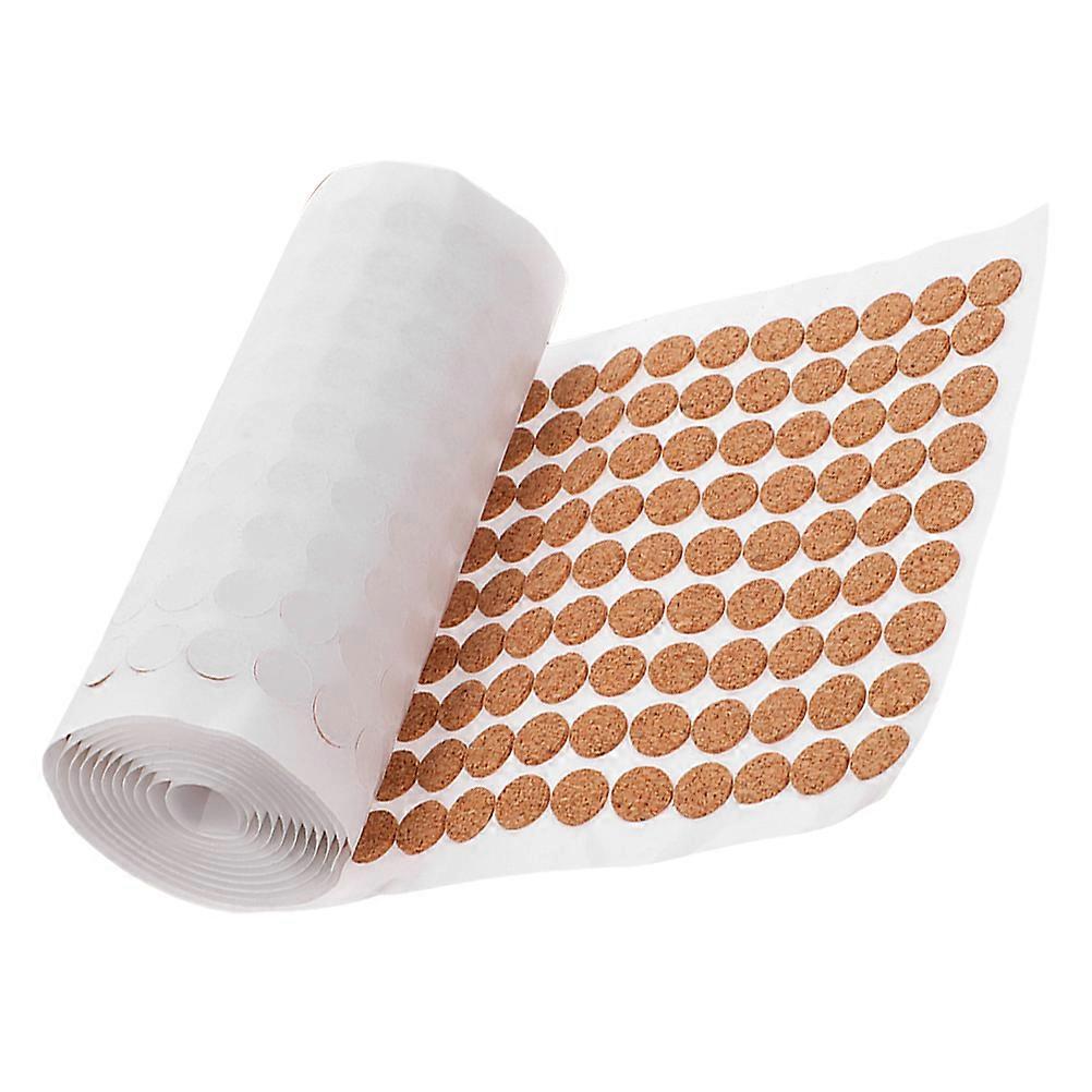Soft Cork Adhesive Pads Cabinet Door Protector for Home Use 1 Roll