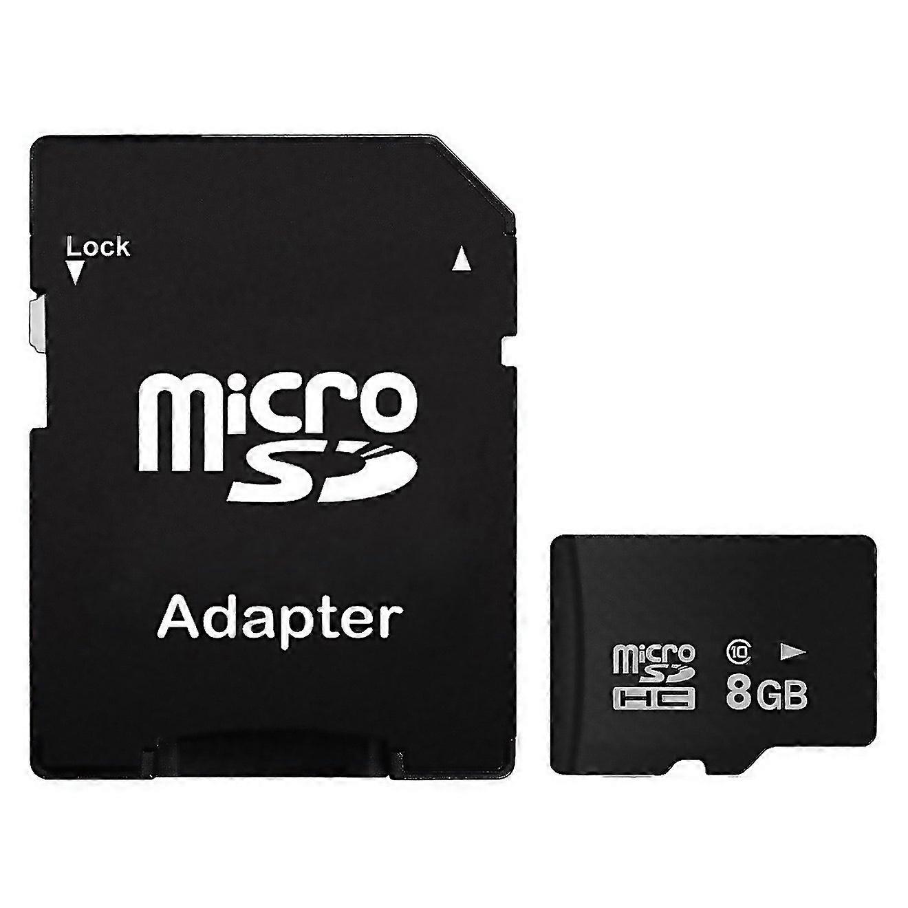 For 8gb High Speed Class 10 Micro Sdtf Memory Card From Taiwan 100 Real Capacityblack