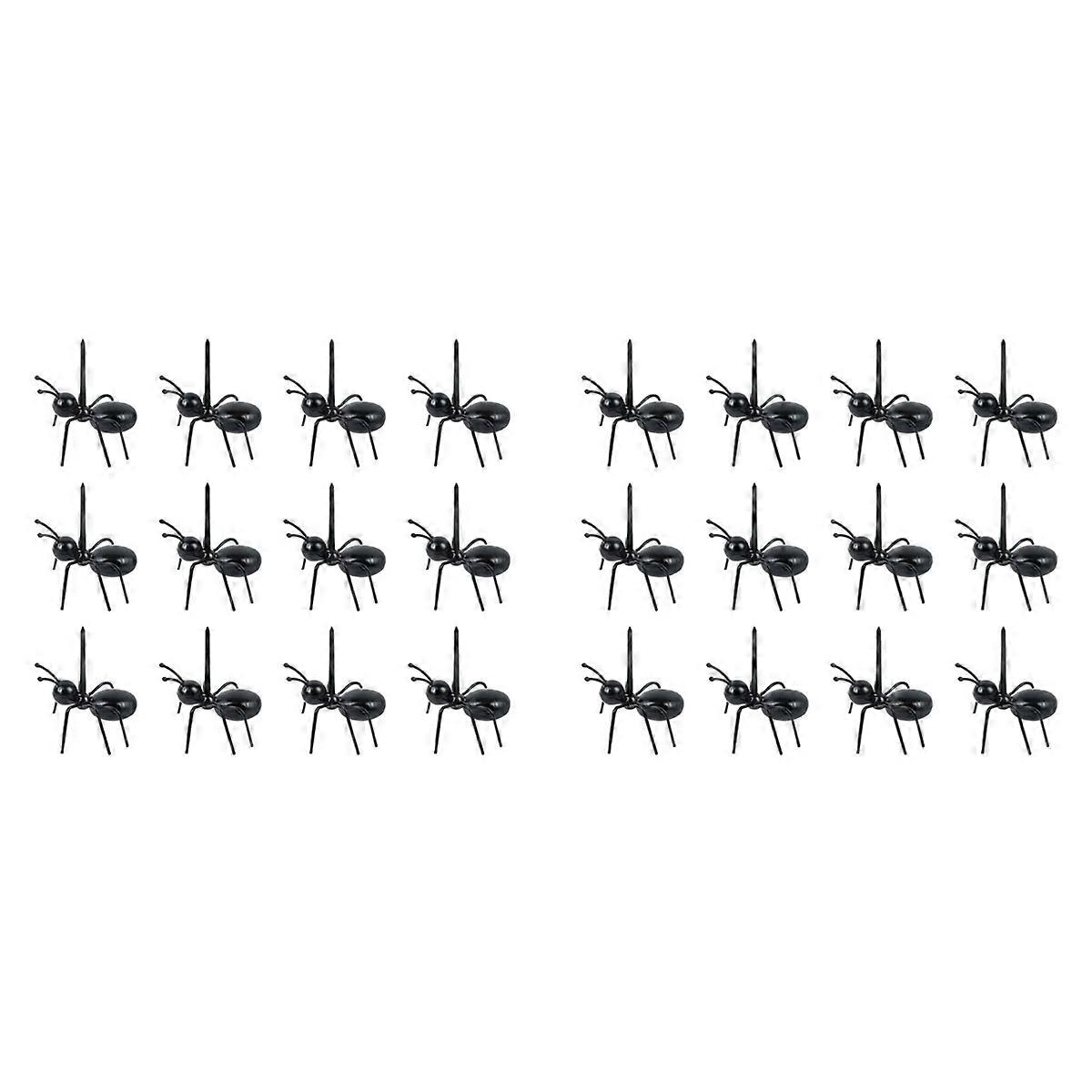 12Pcs Ant Toothpicks Fruit Dessert Fork, for Snack Cake Dessert