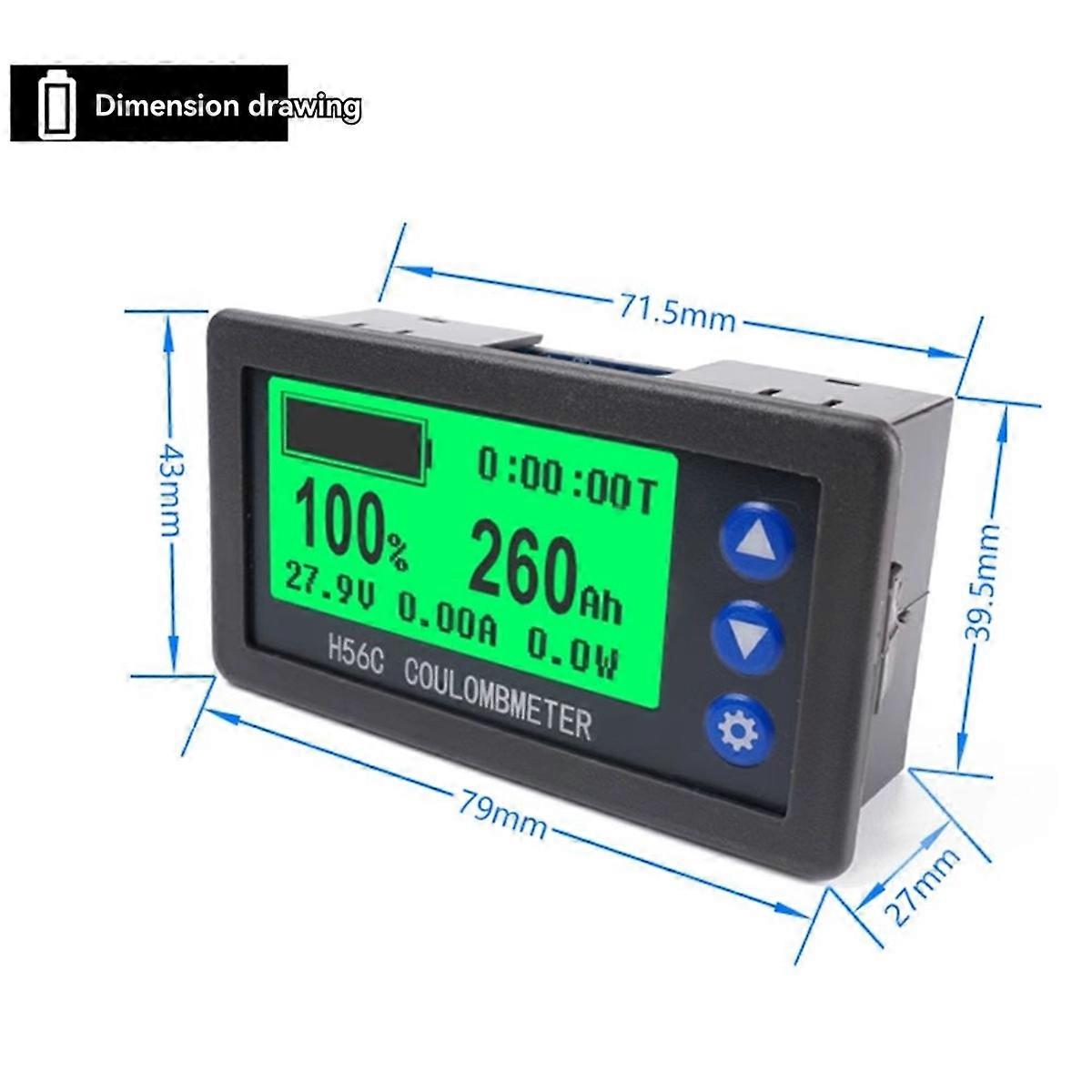 H56CR coulomb meter battery capacity indicator high-
