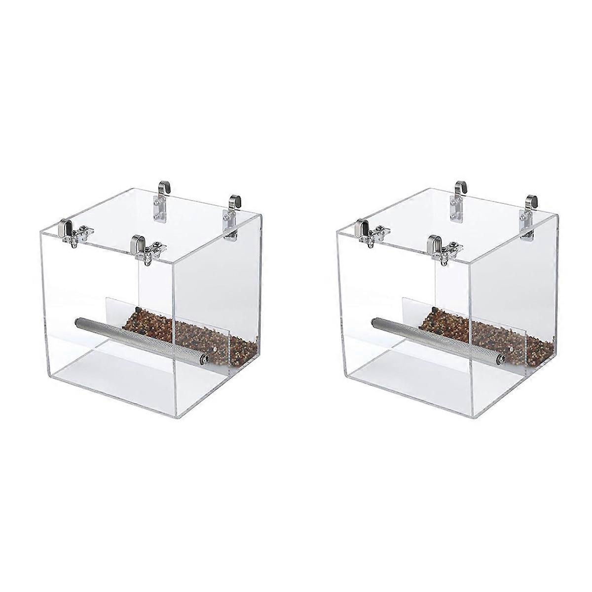 No Mess Bird Feeder for Cage Bird Feeder Automatic Bird Feeder