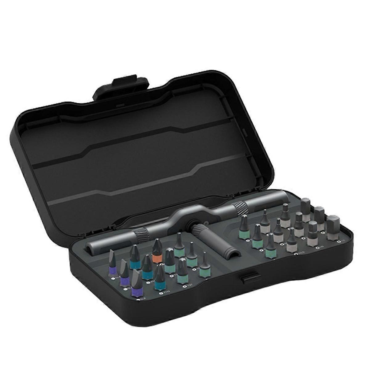 24 in 1 Multi-Purpose Ratchet Wrench Screwdriver S2 Magnetic Bits