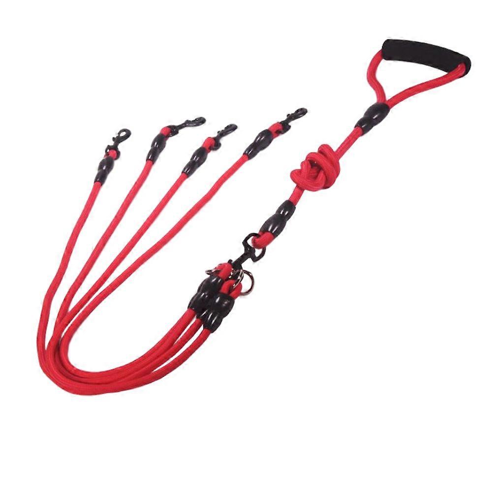 Pet Multifunctional Dog Leash Dual Rope Two Heads Collars Harness Leashes