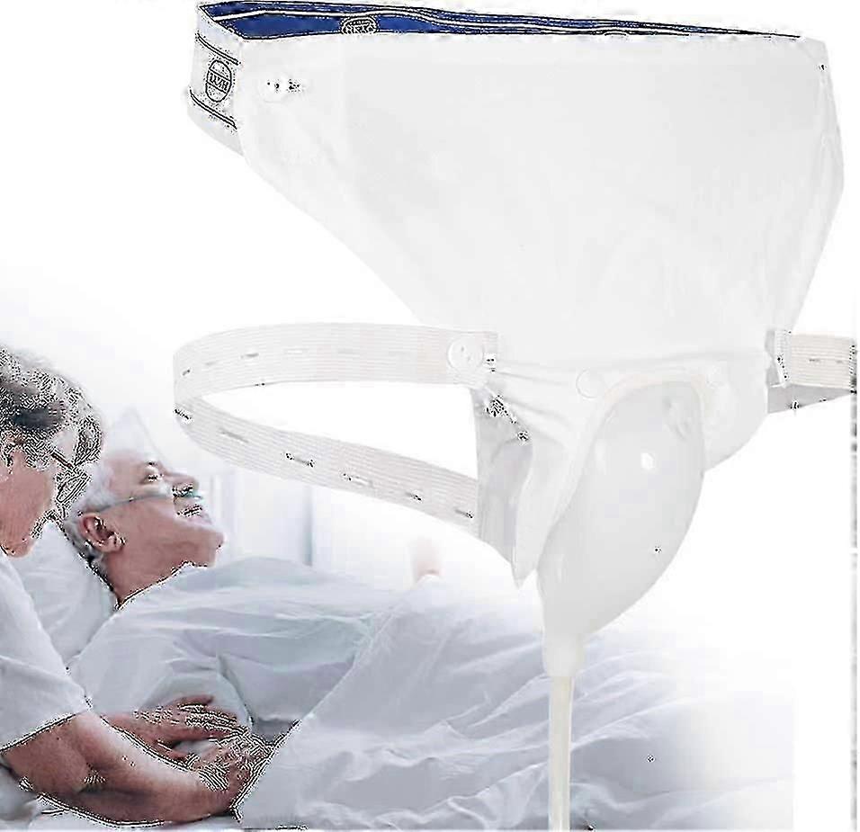 Silikon urinuppsamlare, 3 typ valfritt med 2 urinkateterpåsar för man kvinna äldre